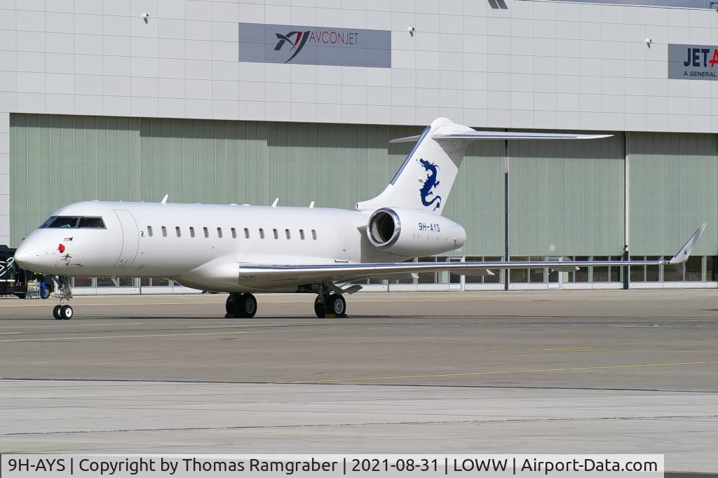 9H-AYS, 2001 Bombardier BD-700-1A10 Global Express C/N 9094, Air CM Global Bombardier Global Express
