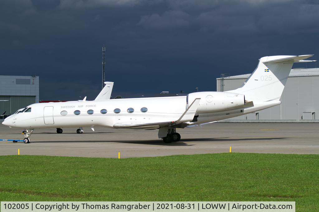 102005, 2008 Gulfstream Aerospace GV-SP (G550) C/N 5200, Sweden - Air Force Gulfstream G550