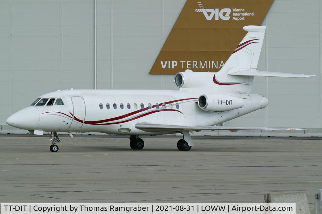 TT-DIT, 1989 Dassault Falcon 900B C/N 62, private Dassault Falcon 900B