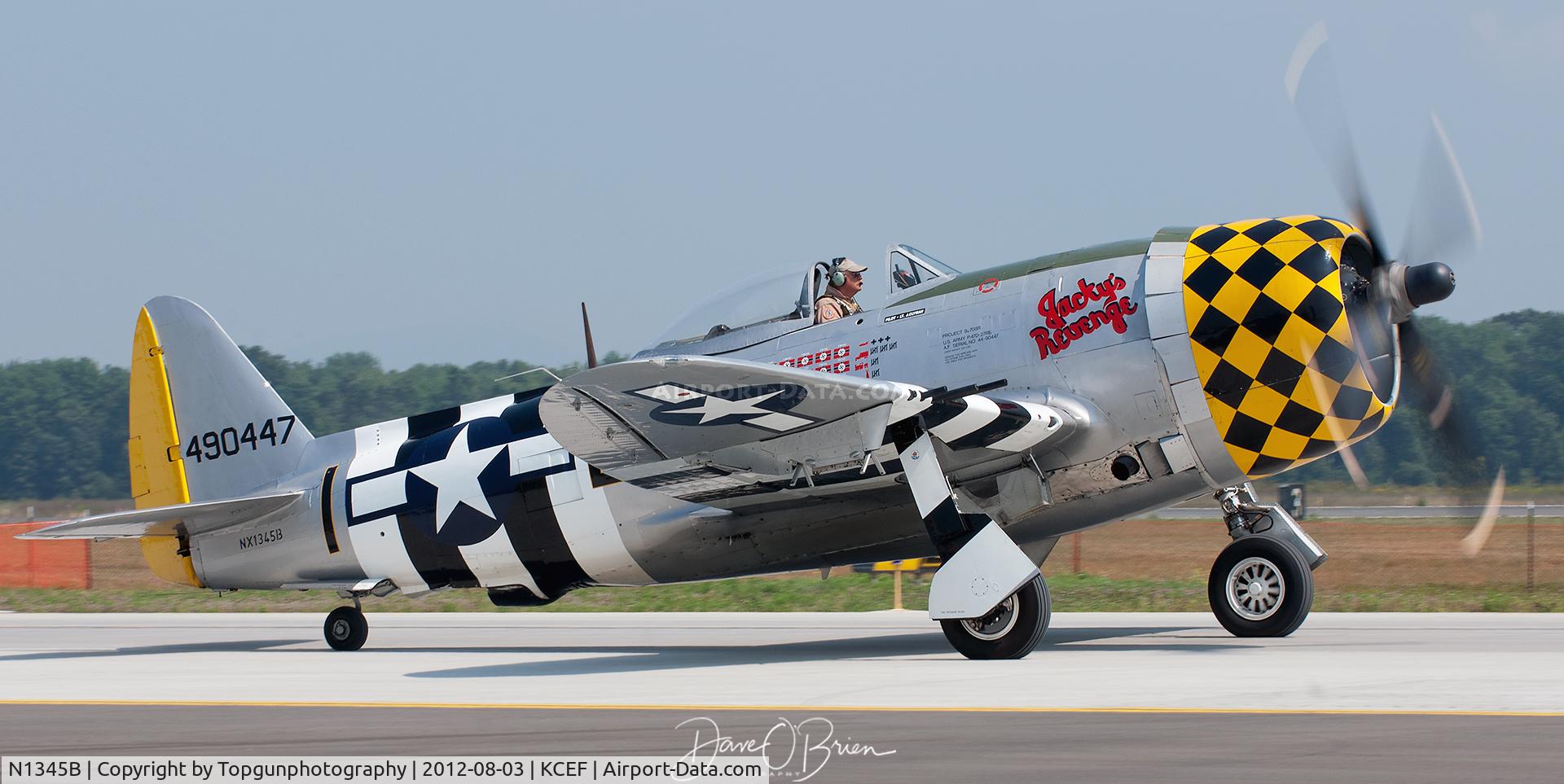 N1345B, 1945 Republic P-47D Thunderbolt C/N 399-55592, Jacky's Revenge
