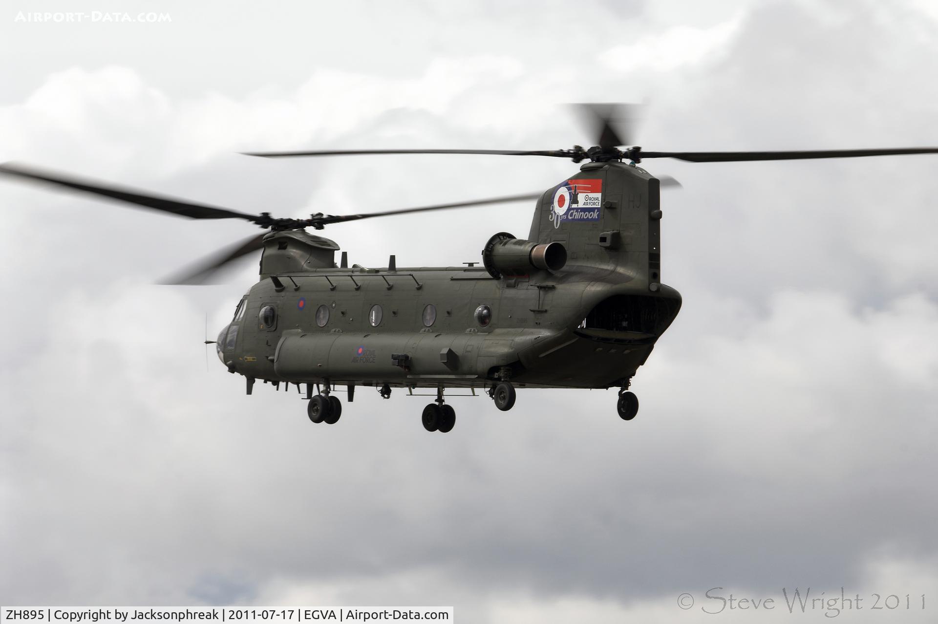 ZH895, Boeing Vertol Chinook HC.2A C/N M4458, RIAT 2011 RAF Fairford UK