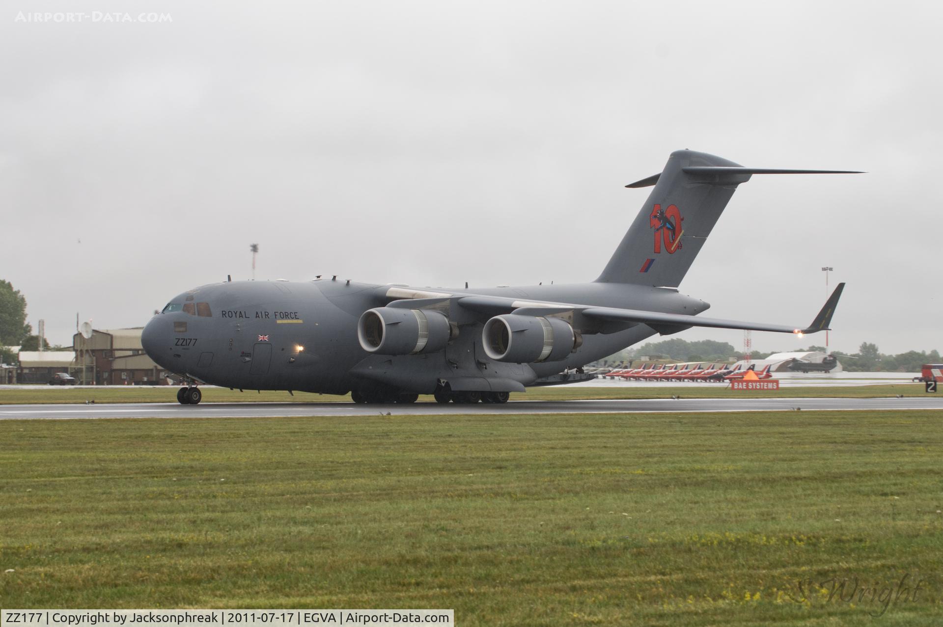 ZZ177, 2010 Boeing C-17A Globemaster III C/N F-227, RIAT 2011 RAF Fairford UK