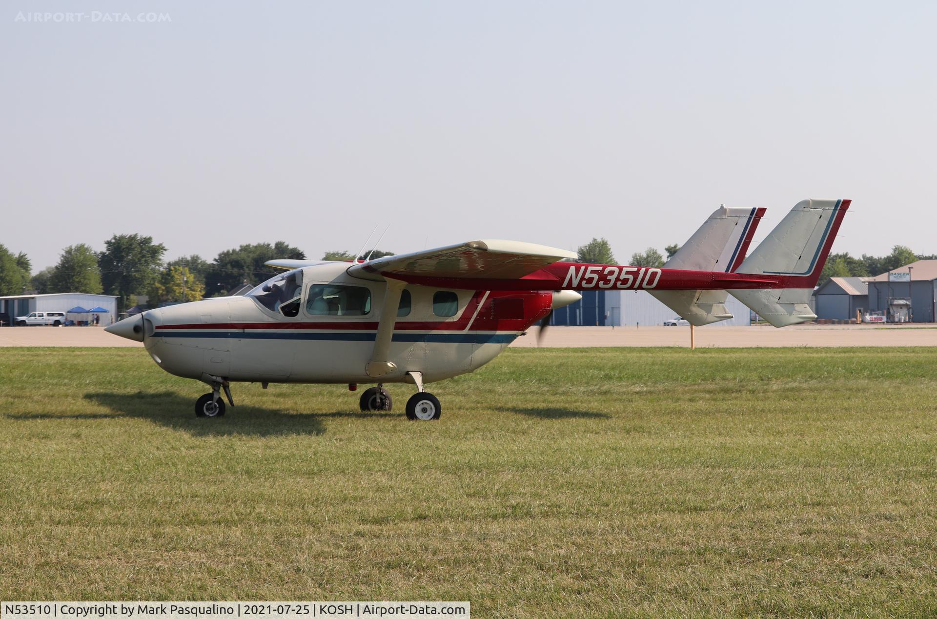 N53510, 1975 Cessna 337G Super Skymaster C/N 33701670, Cessna 337G