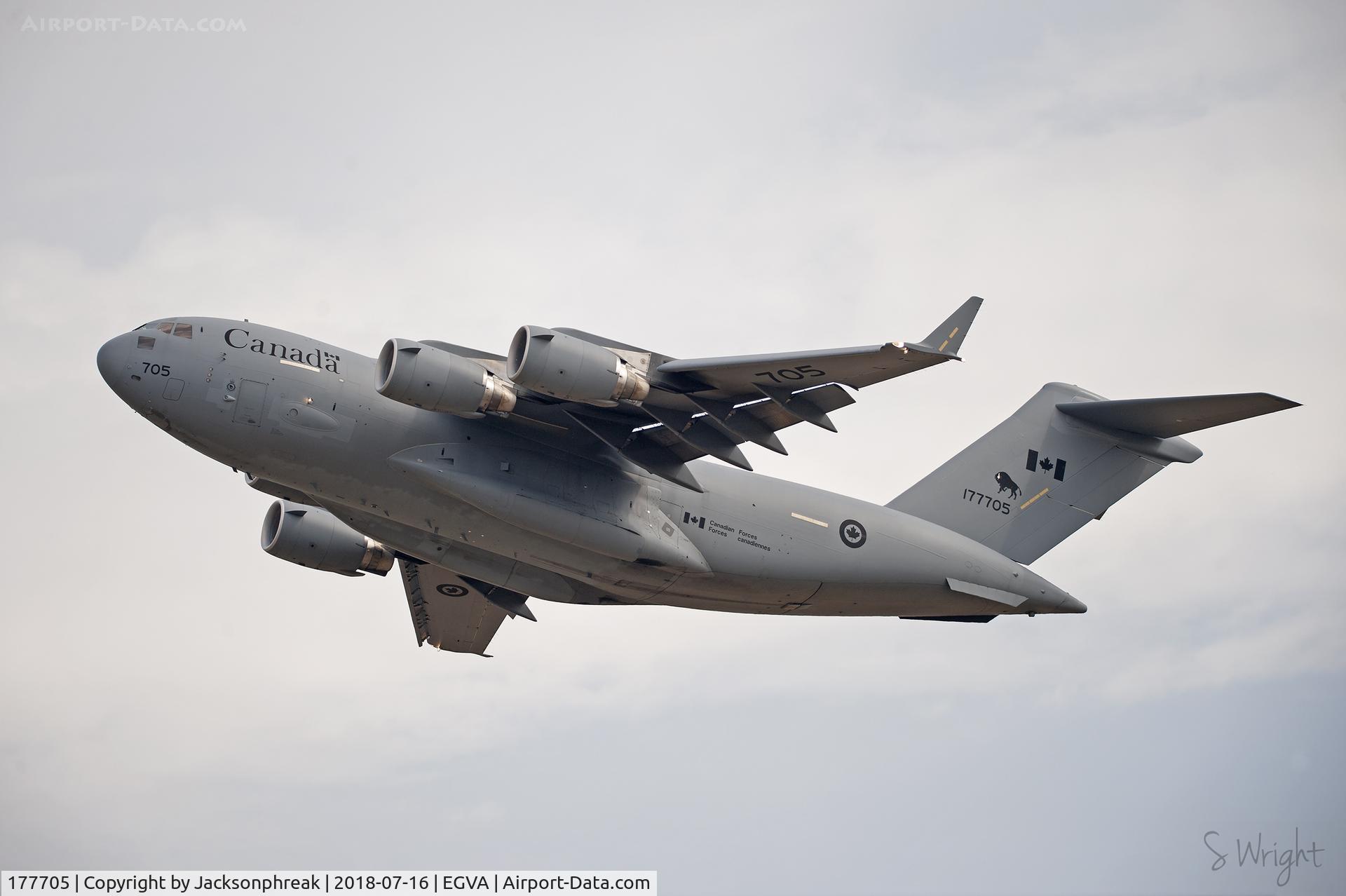177705, 2014 Boeing CC-177 Globemaster III C/N F-273/CA-5, RIAT 2018 RAF Fairford UK