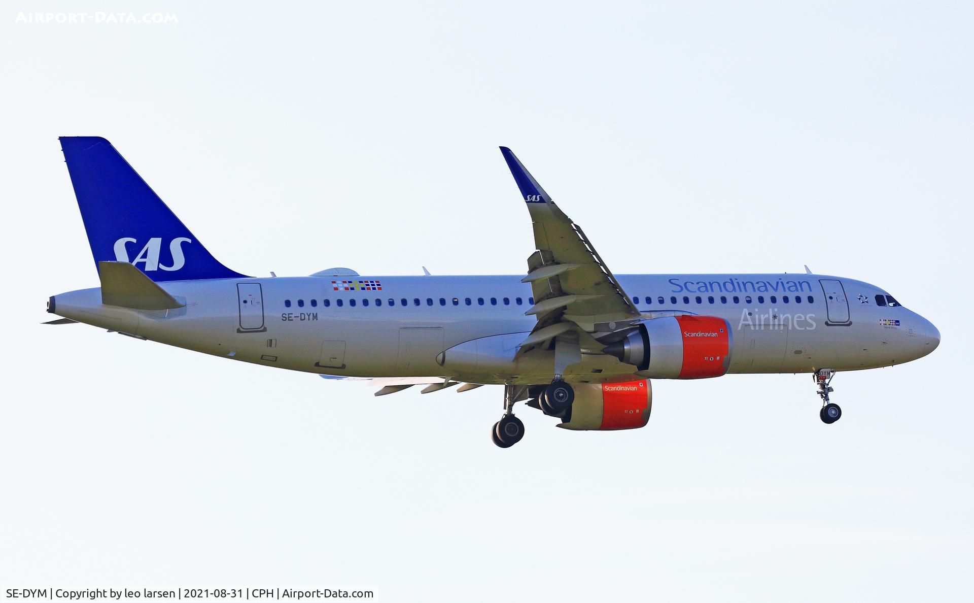 SE-DYM, 2017 Airbus A320-251N C/N 7979, Copenhagen 31.8.2021