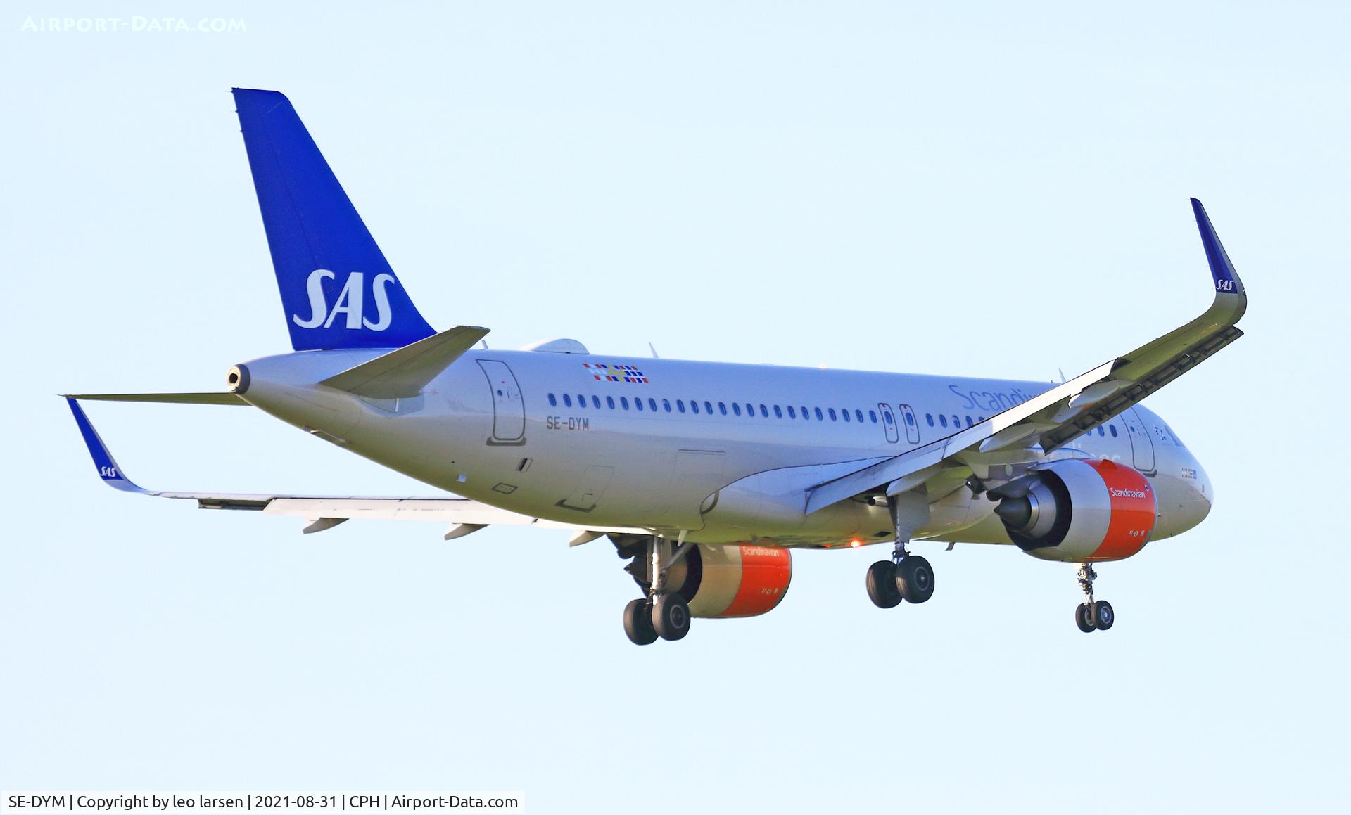 SE-DYM, 2017 Airbus A320-251N C/N 7979, Copenhagen 31.8.2021