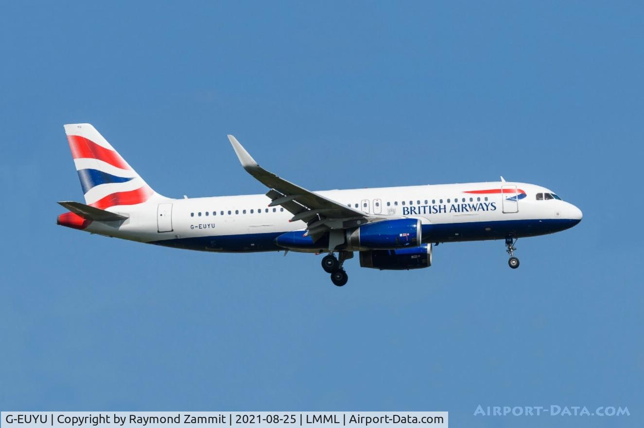 G-EUYU, 2014 Airbus A320-232 C/N 6028, A320 G-EUYU British Airways
