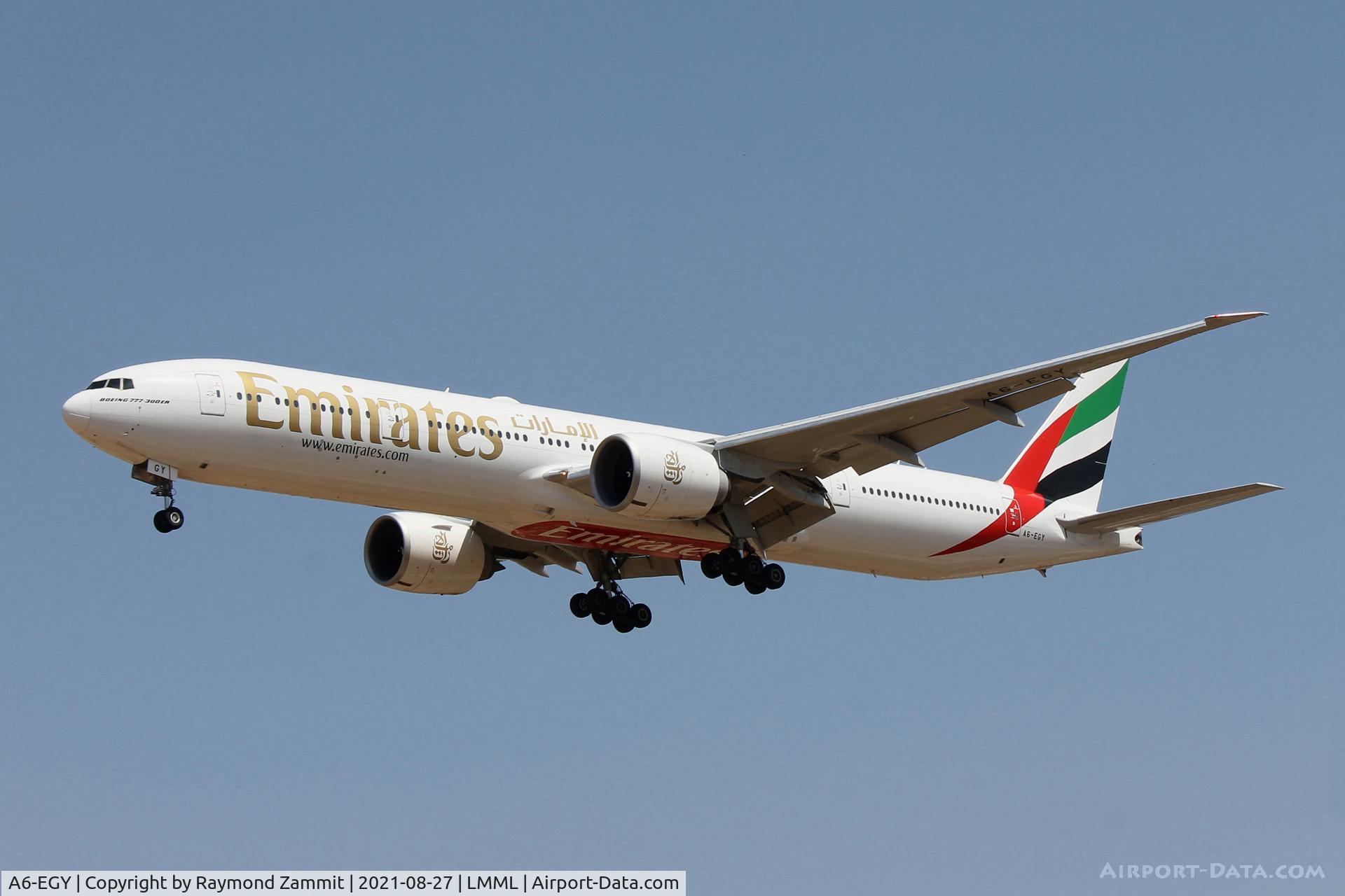 A6-EGY, 2012 Boeing 777-31H/ER C/N 41080, B777 A6-EGY Emirates Airlines