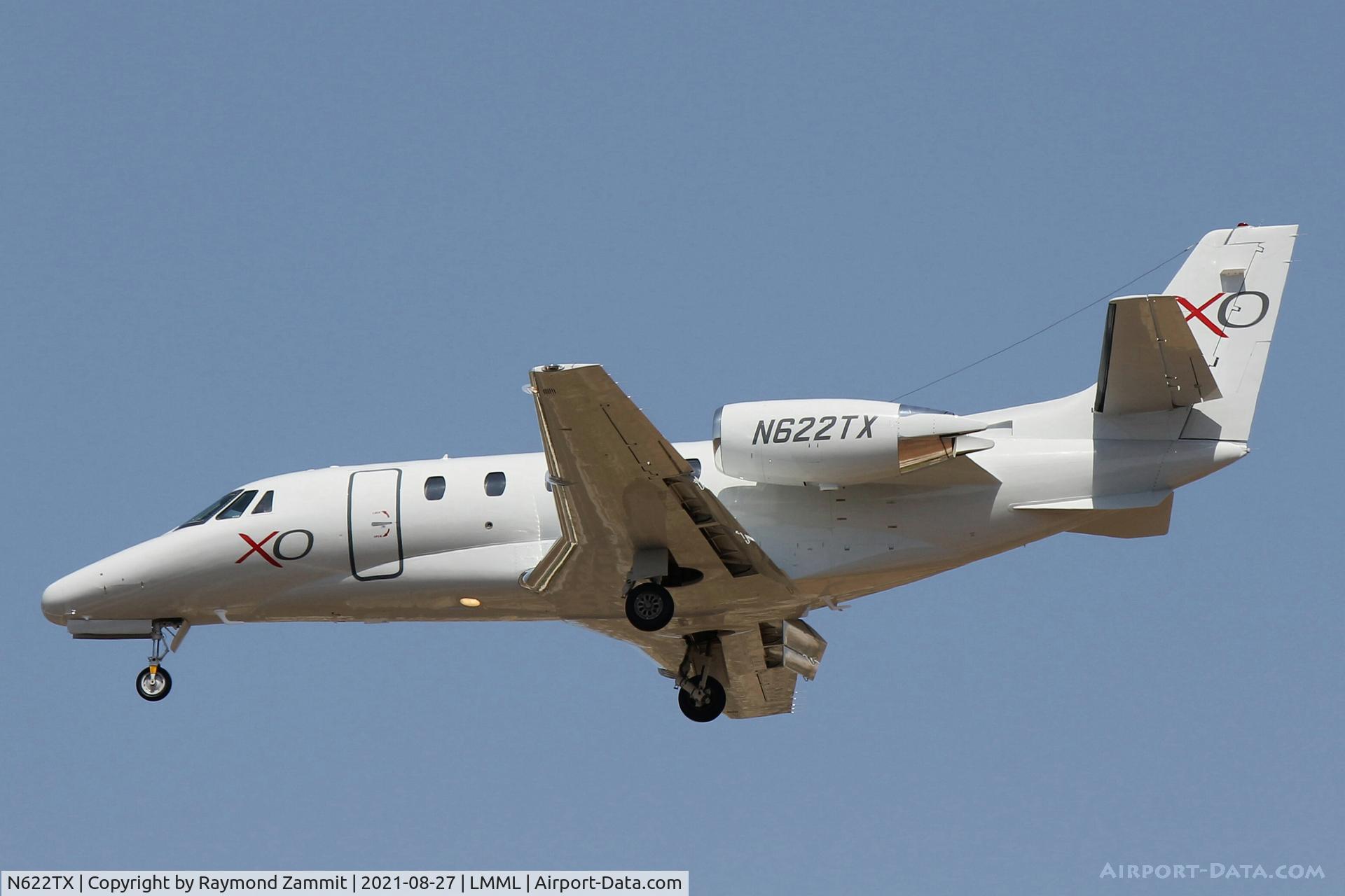 N622TX, 2006 Cessna 560 Citation XLS C/N 560-5621, Cessna 680 Citation Sovereign N622TX Jettly