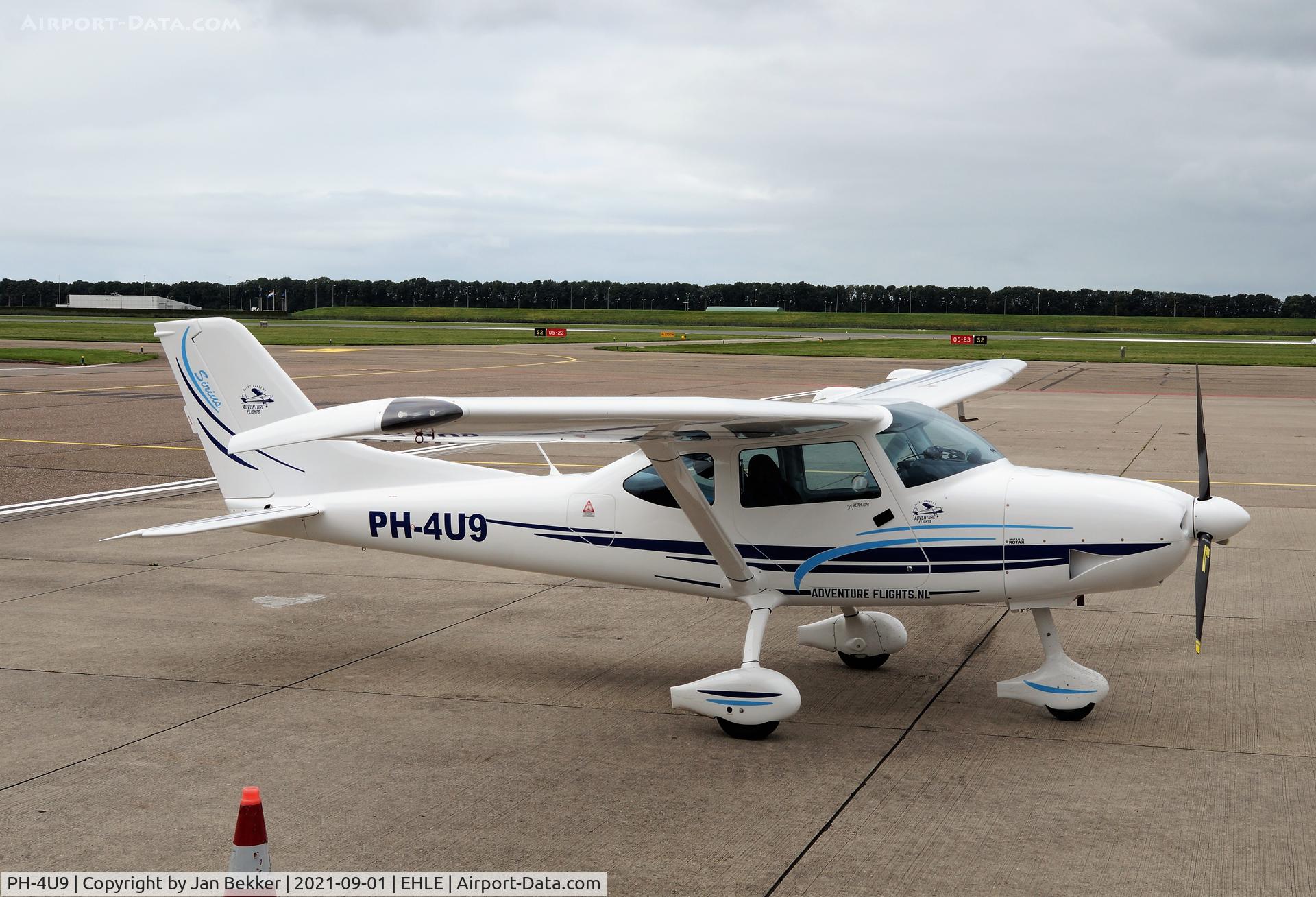 PH-4U9, TL Ultralight TL-3000 Sirius C/N 21 SI 206, Lelystad Airport