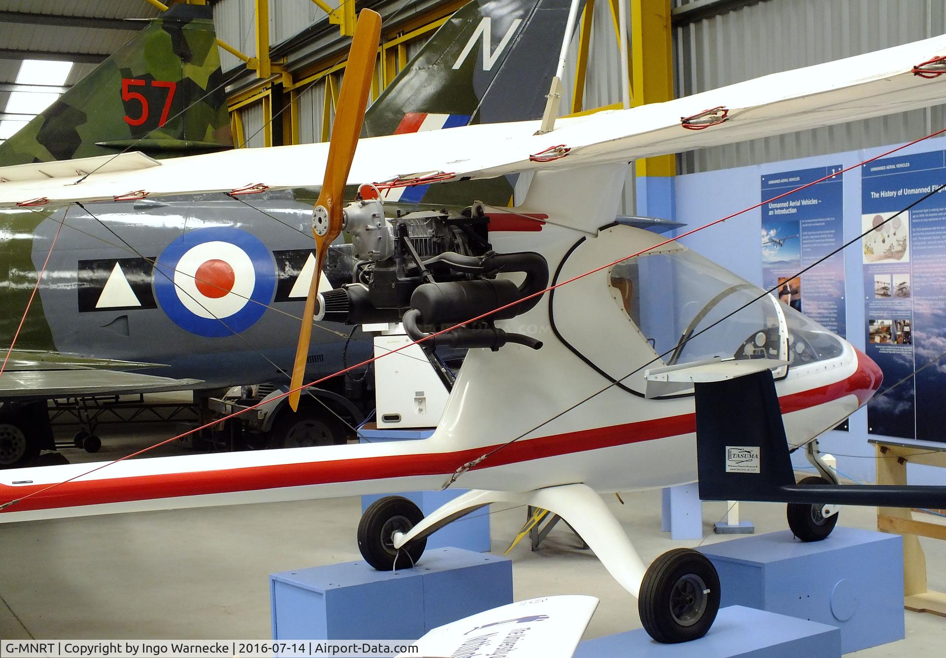 G-MNRT, 1986 Midland Ultralights Ltd Siroccco 377GB C/N MU-016, Midland Ultralights Sirocco 377GB at the Newark Air Museum