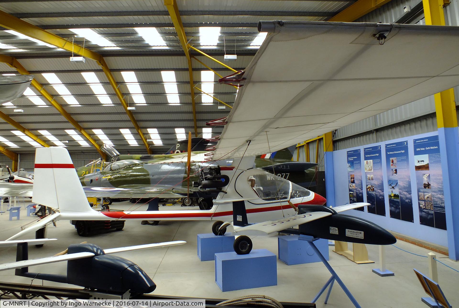 G-MNRT, 1986 Midland Ultralights Ltd Siroccco 377GB C/N MU-016, Midland Ultralights Sirocco 377GB at the Newark Air Museum