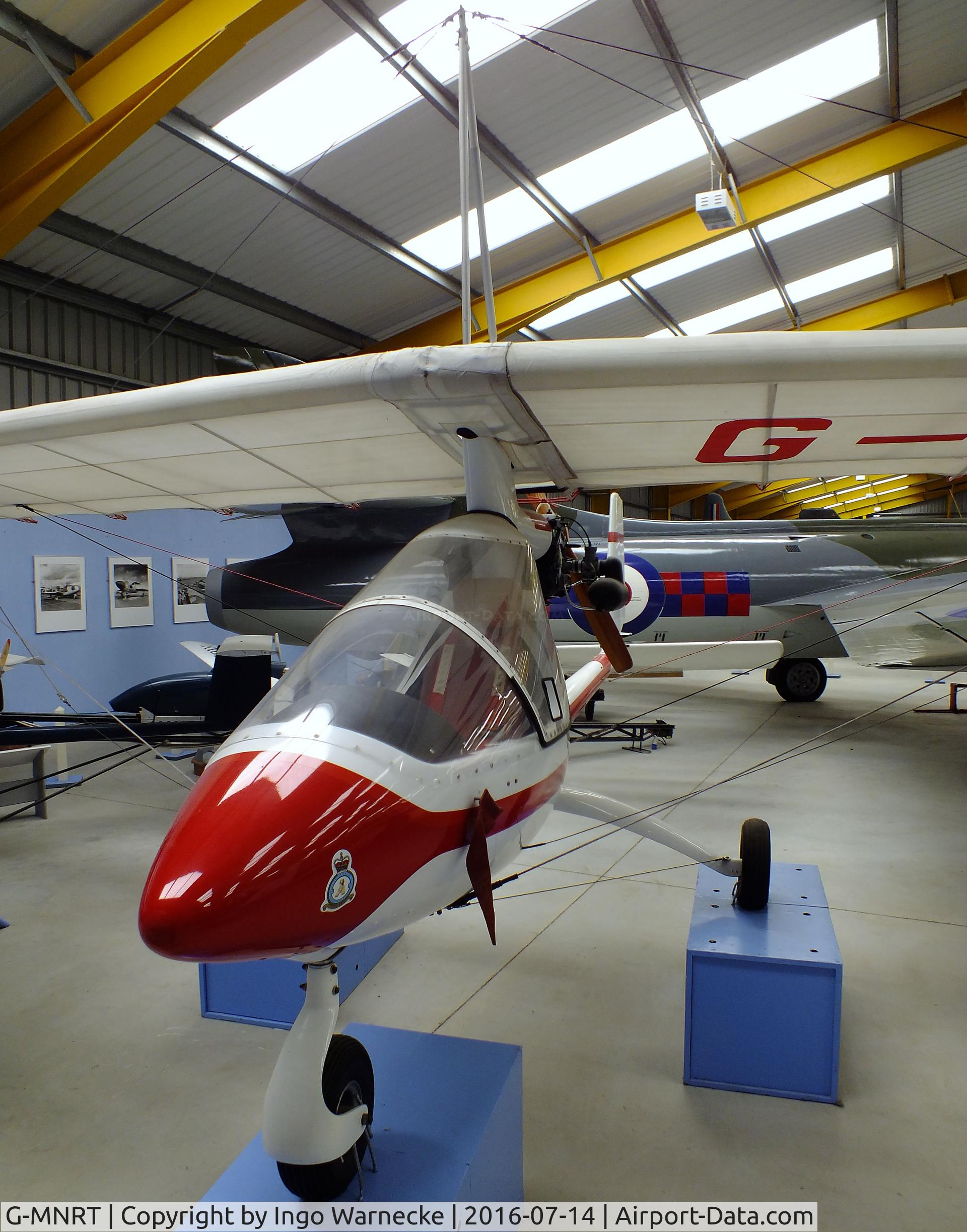 G-MNRT, 1986 Midland Ultralights Ltd Siroccco 377GB C/N MU-016, Midland Ultralights Sirocco 377GB at the Newark Air Museum