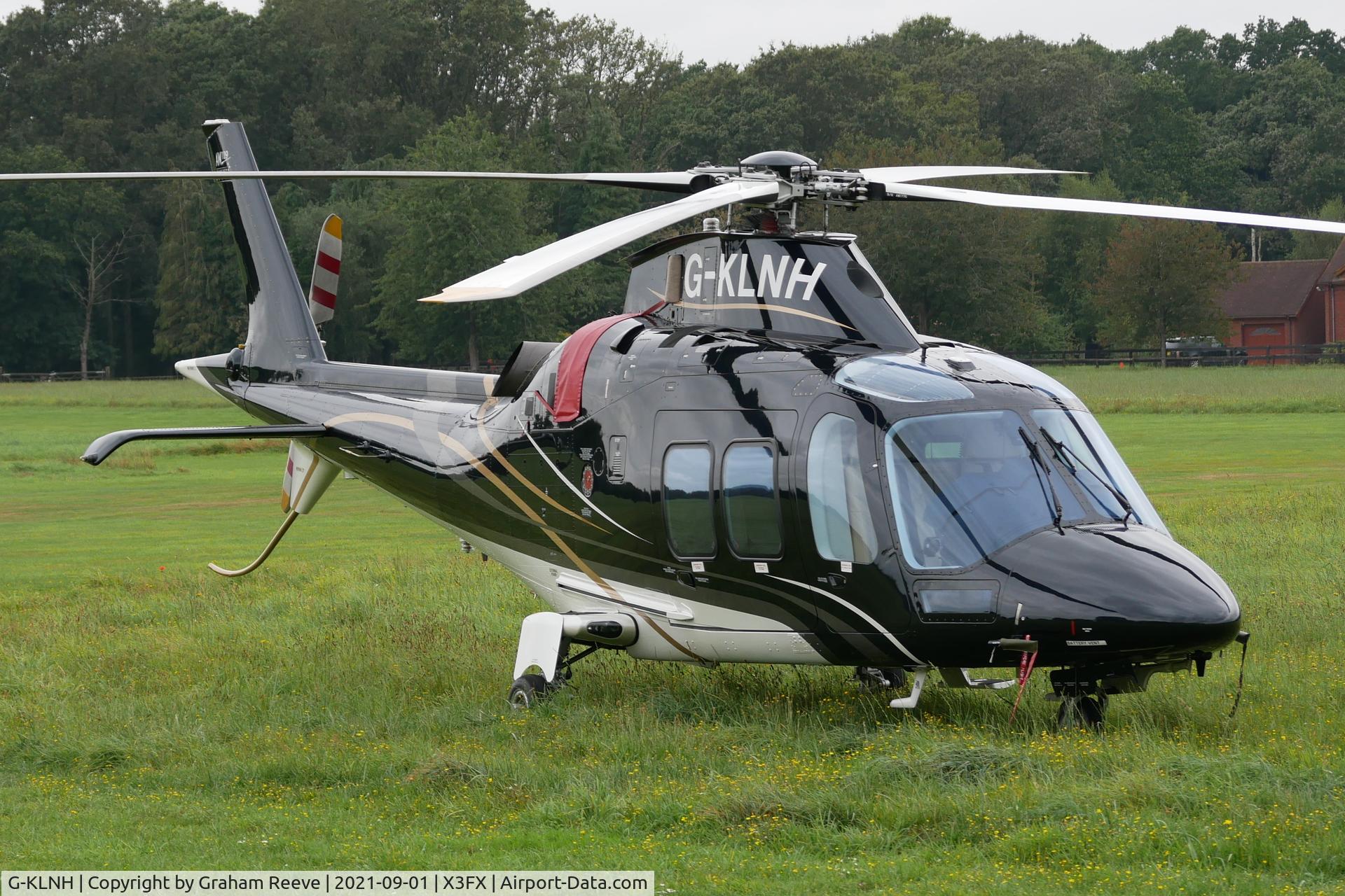 G-KLNH, 2016 AgustaWestland AW-109SP Grand New C/N 22364, Parked at Felthorpe.