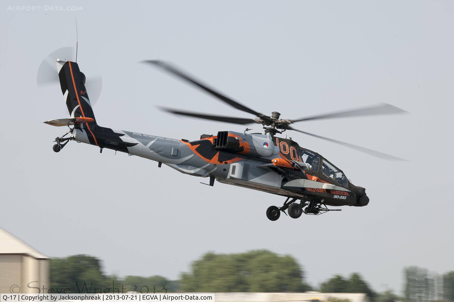Q-17, 1998 Boeing AH-64DN Apache C/N DN017, RIAT 2013 RAF Fairford UK