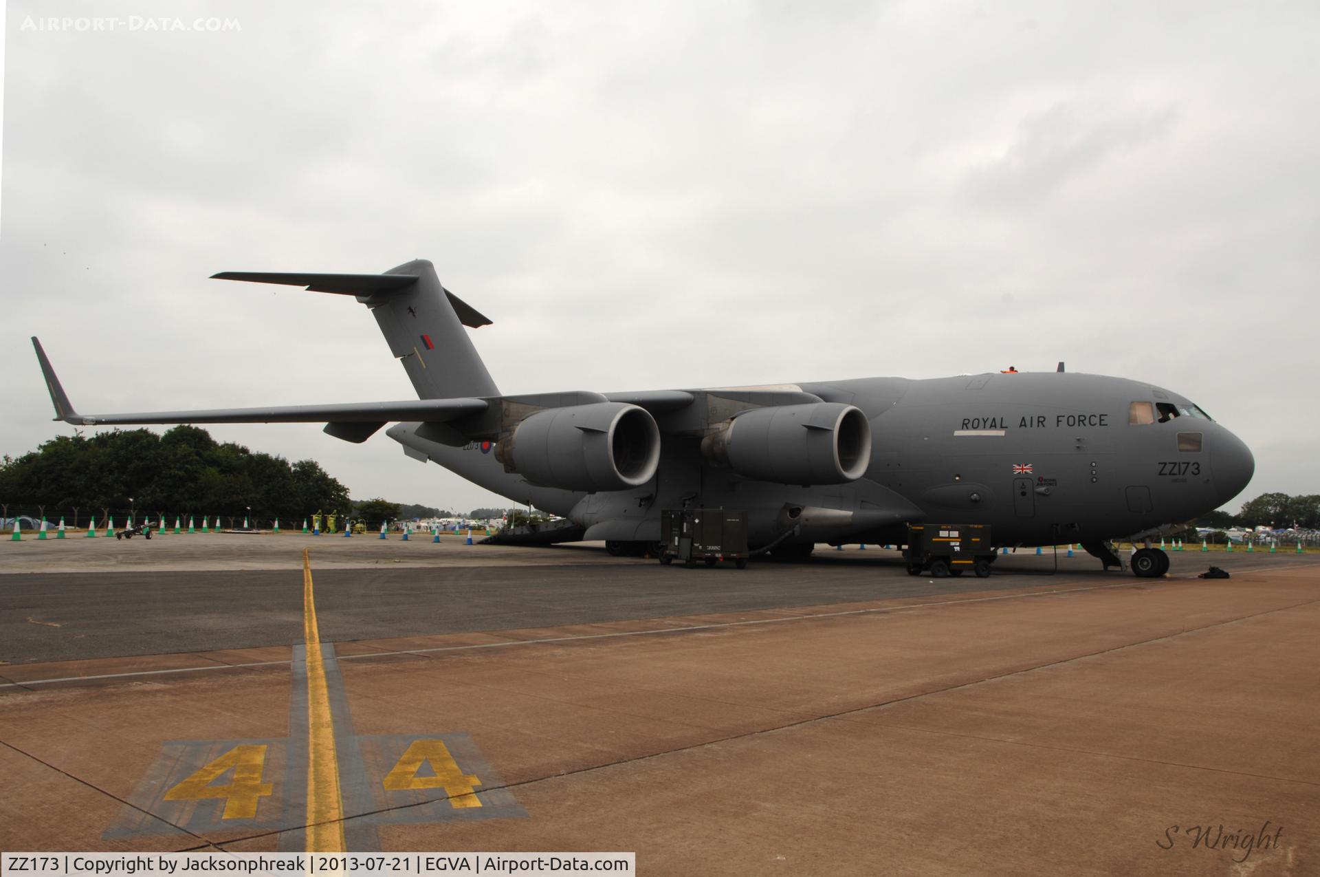 ZZ173, 2001 Boeing C-17A Globemaster III C/N F-080, RIAT 2013 RAF Fairford UK