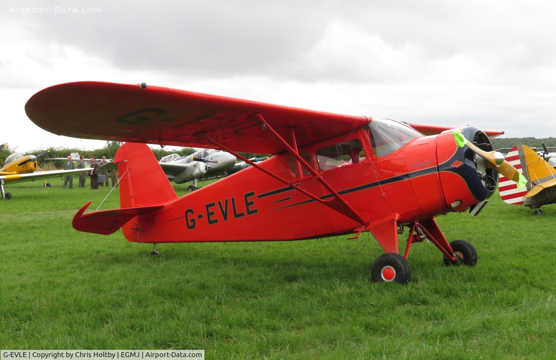 G-EVLE, 1939 Rearwin 8125 Cloudster C/N 803, 1939 Rearwin Cloudster visiting the Little Gransden Airshow 2021