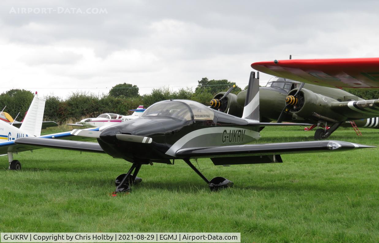 G-UKRV, 2016 Vans RV-7A C/N LAA 323-15304, At the Little Gransden Airshow Cambs. 2021
