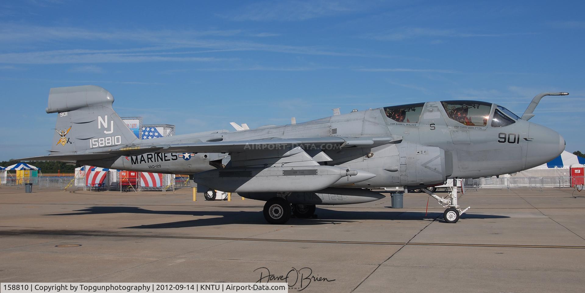 158810, Grumman EA-6B Prowler C/N P-40, VAQ-129