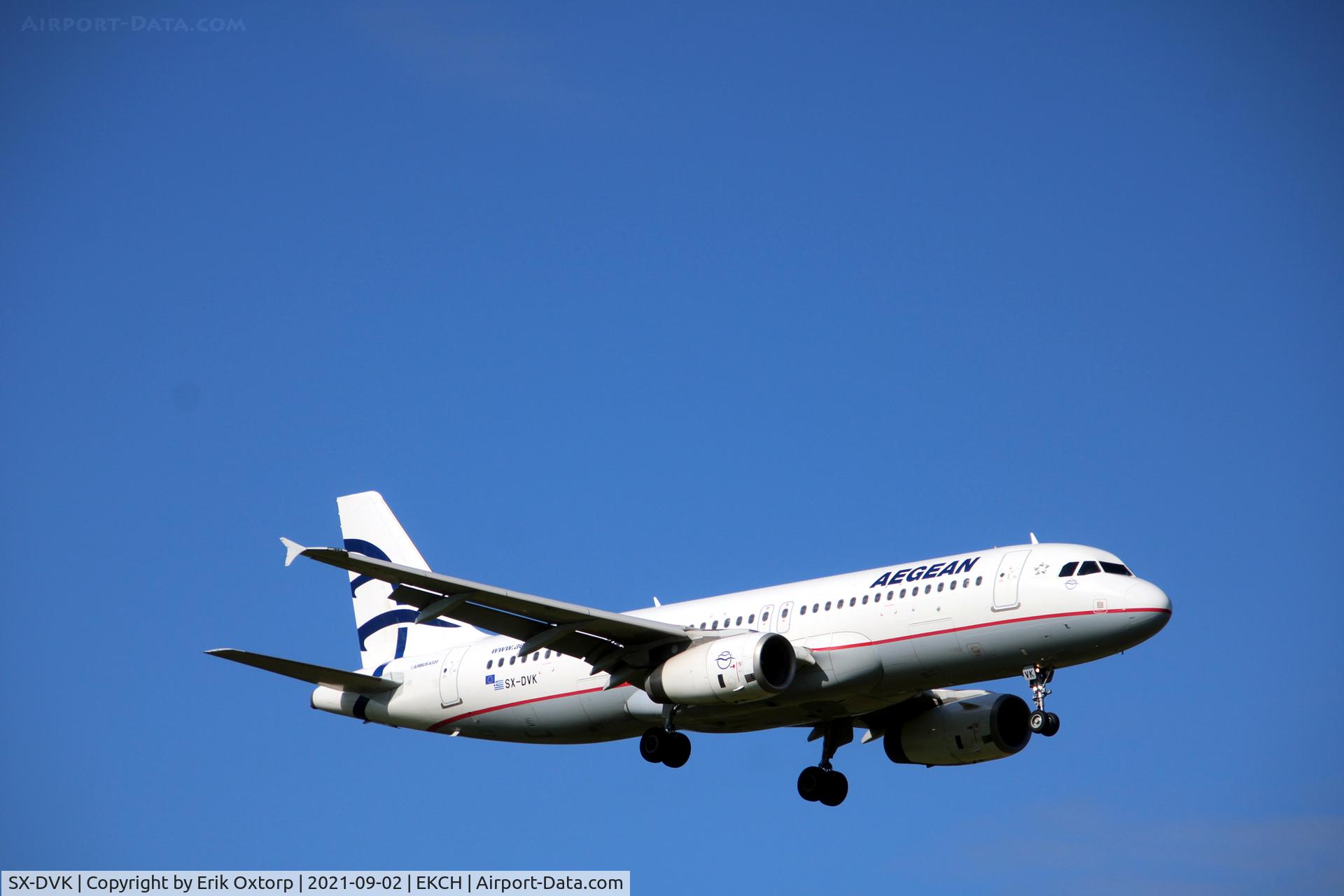 SX-DVK, 2008 Airbus A320-232 C/N 3392, SX-DVK landing rw 04L