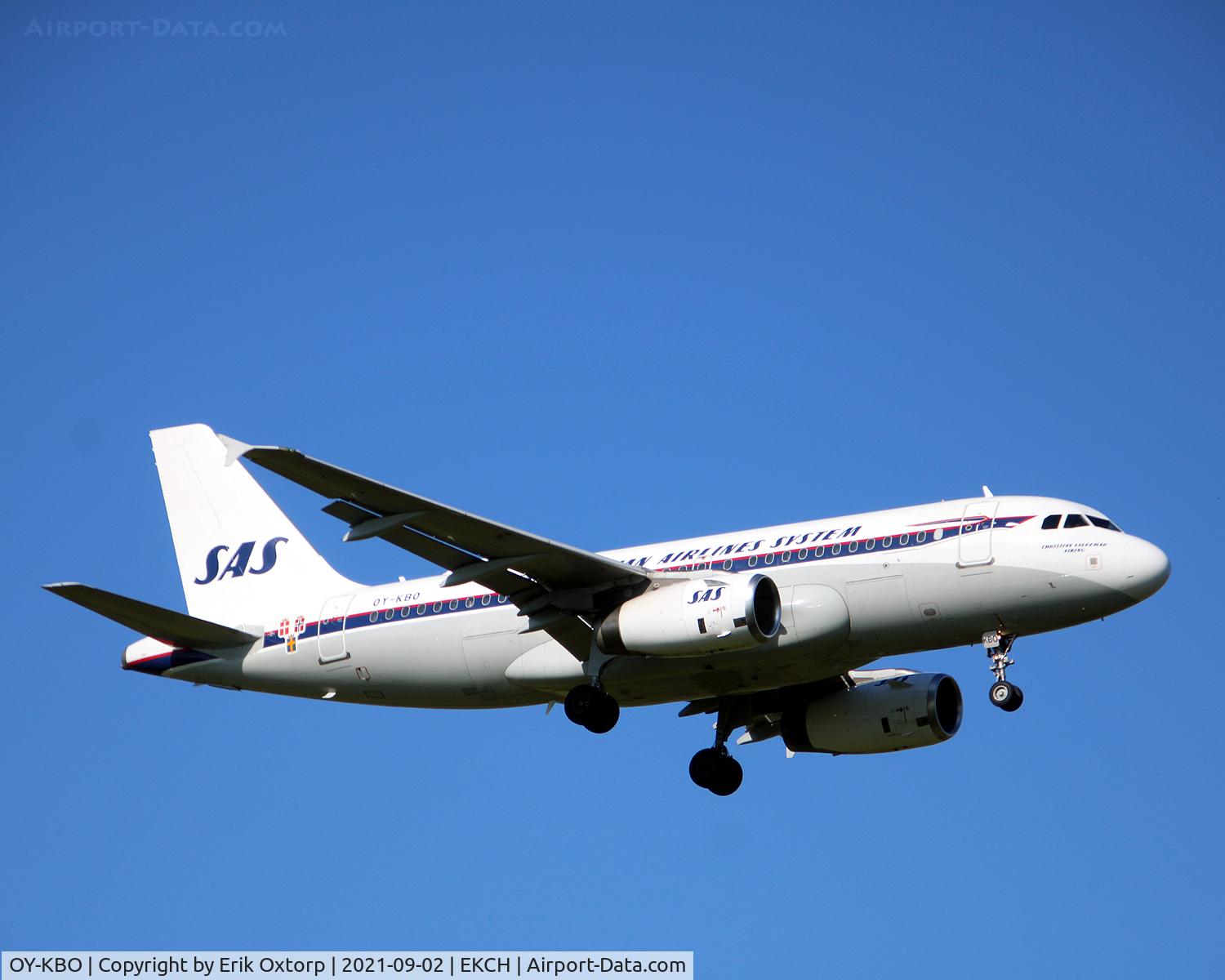 OY-KBO, 2006 Airbus A319-131 C/N 2850, OY-KBO landing rw 04L