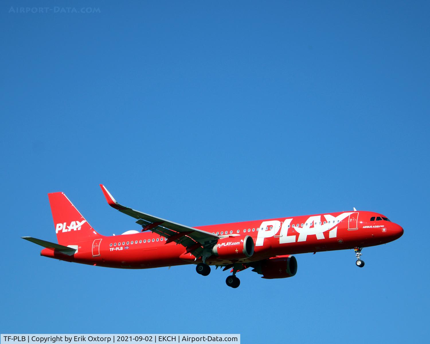 TF-PLB, 2018 Airbus A321-251N C/N 7945, TF-PLB landing rw 04L