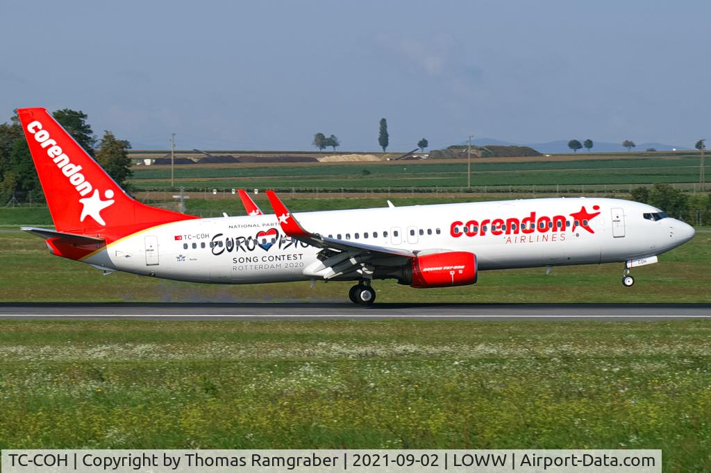 TC-COH, 2012 Boeing 737-8EH C/N 35850, Corendon Airlines Boeing 737-800 