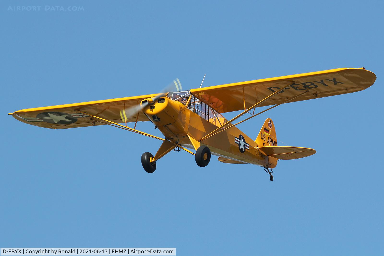D-EBYX, 1954 Piper PA-18-95 Super Cub C/N 18-3450, at ehmz