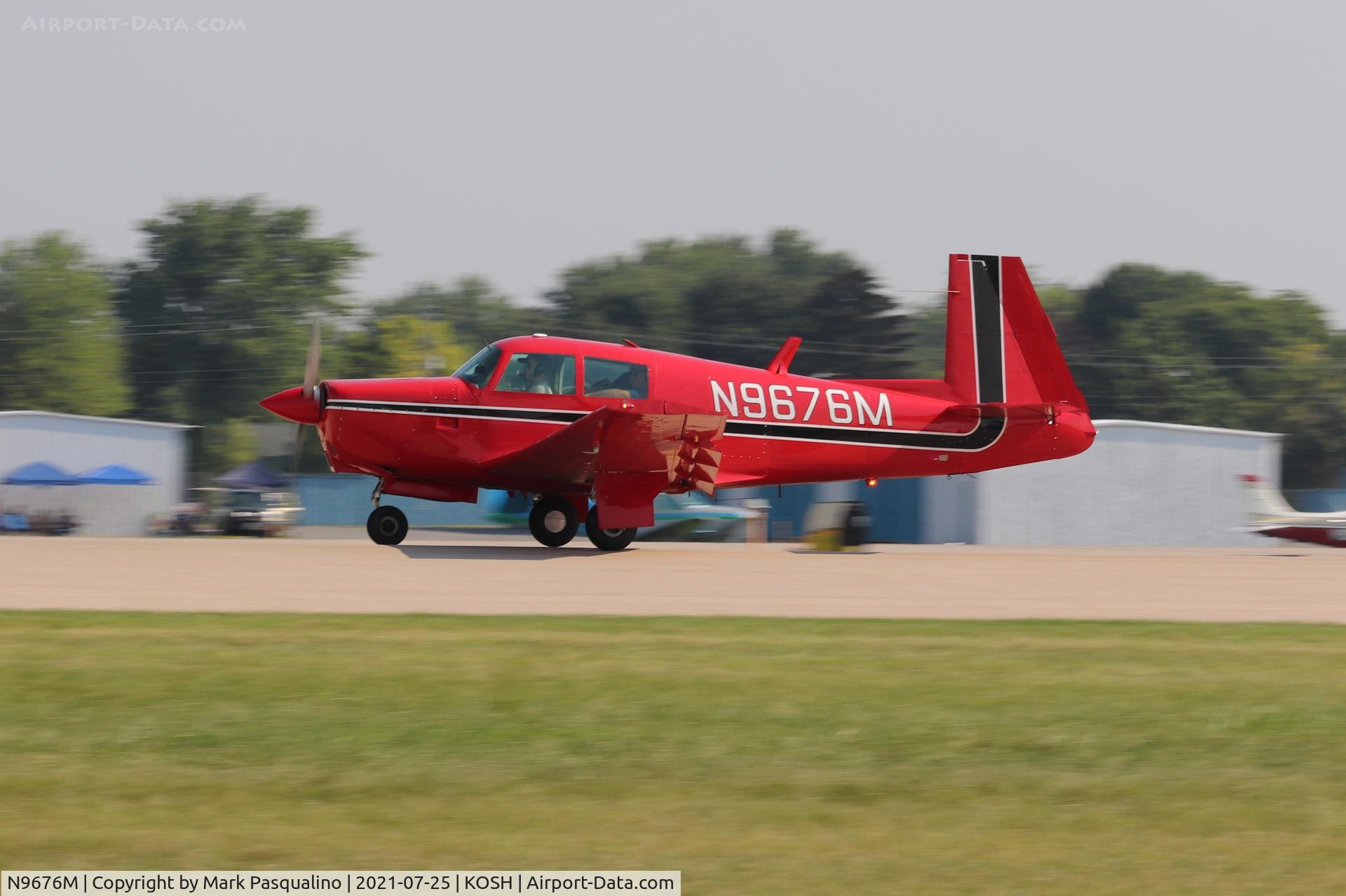 N9676M, 1967 Mooney M20C Ranger C/N 670012, Mooney M20C