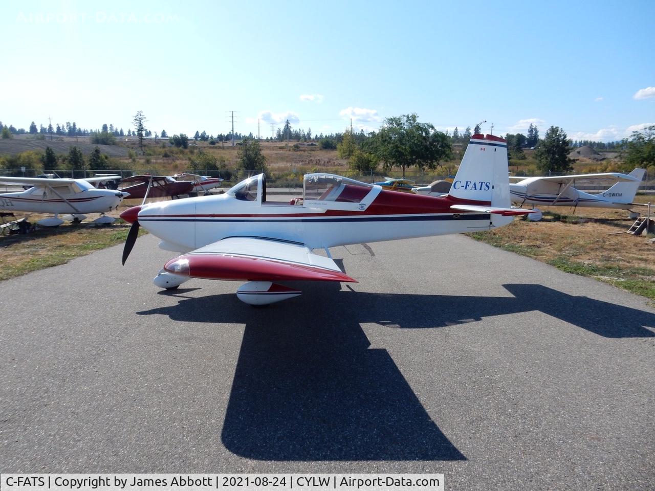 C-FATS, 2005 Vans RV-7A C/N 70258, At Kelowna