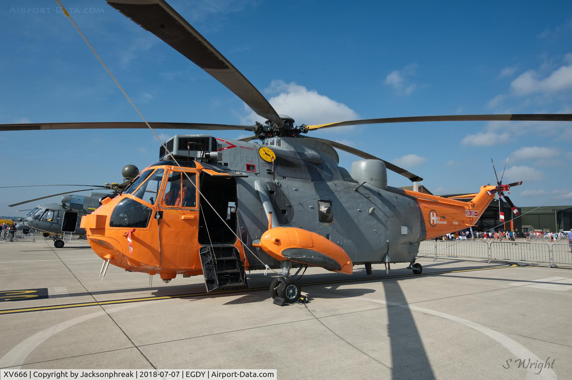 XV666, 1970 Westland Sea King HAR.5 C/N WA654, RNAS Yeovilton Air Day 2018