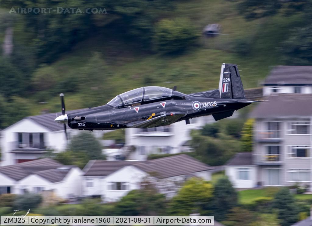 ZM325, 2018 Beechcraft T-6C Texan T.1 C/N PM-115, Low Level LFA17