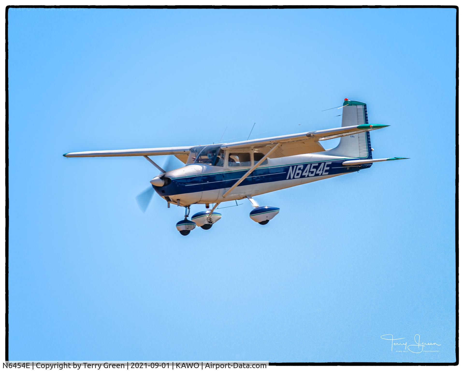 N6454E, 1959 Cessna 172 C/N 46554, KAWO