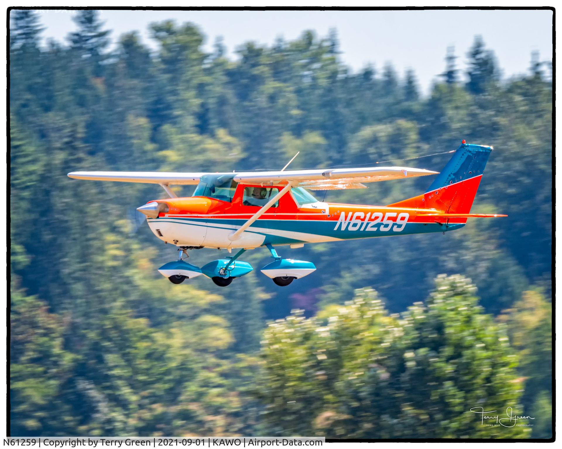 N61259, 1969 Cessna 150J C/N 15070924, KAWO