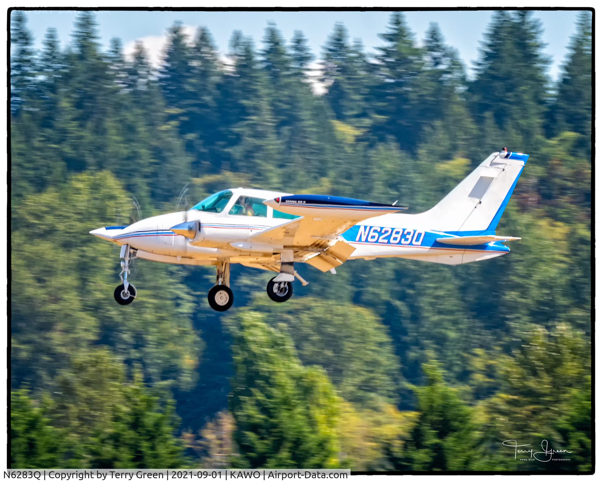 N6283Q, 1972 Cessna 310Q C/N 310Q0492, KAWO