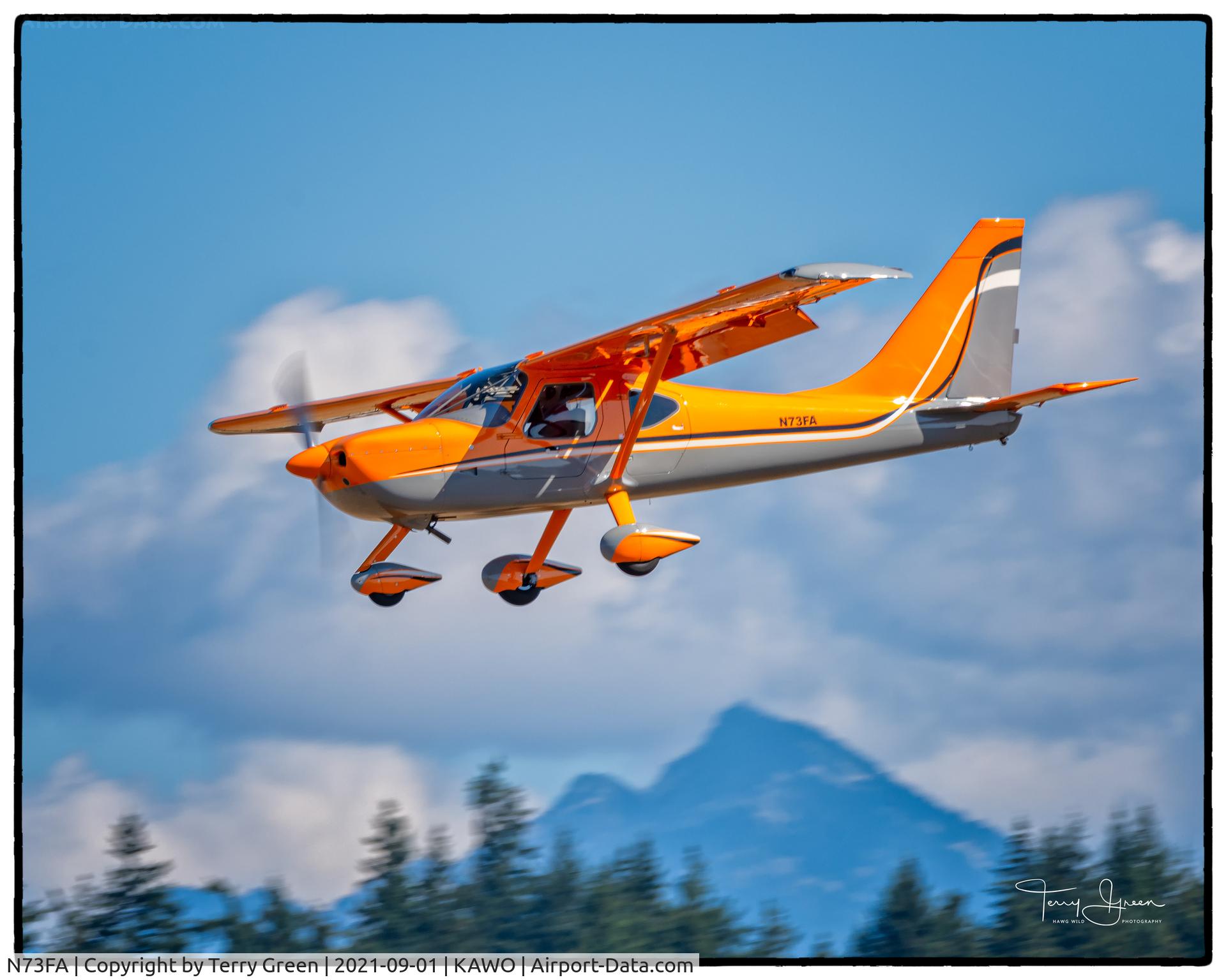 N73FA, 2009 Glasair GS-2 Sportsman C/N 7304, KAWO