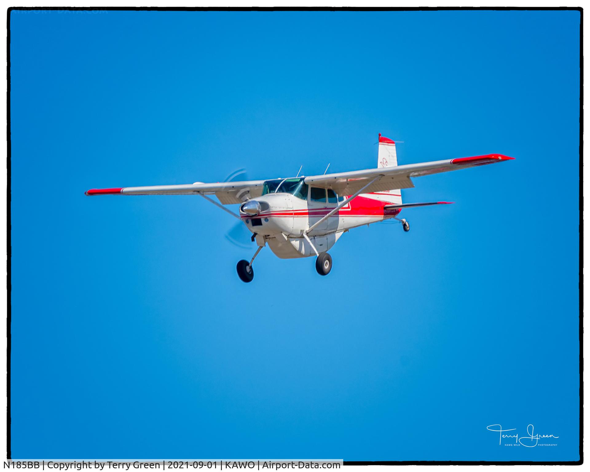 N185BB, 1977 Cessna A185F Skywagon 185 C/N 18503449, KAWO