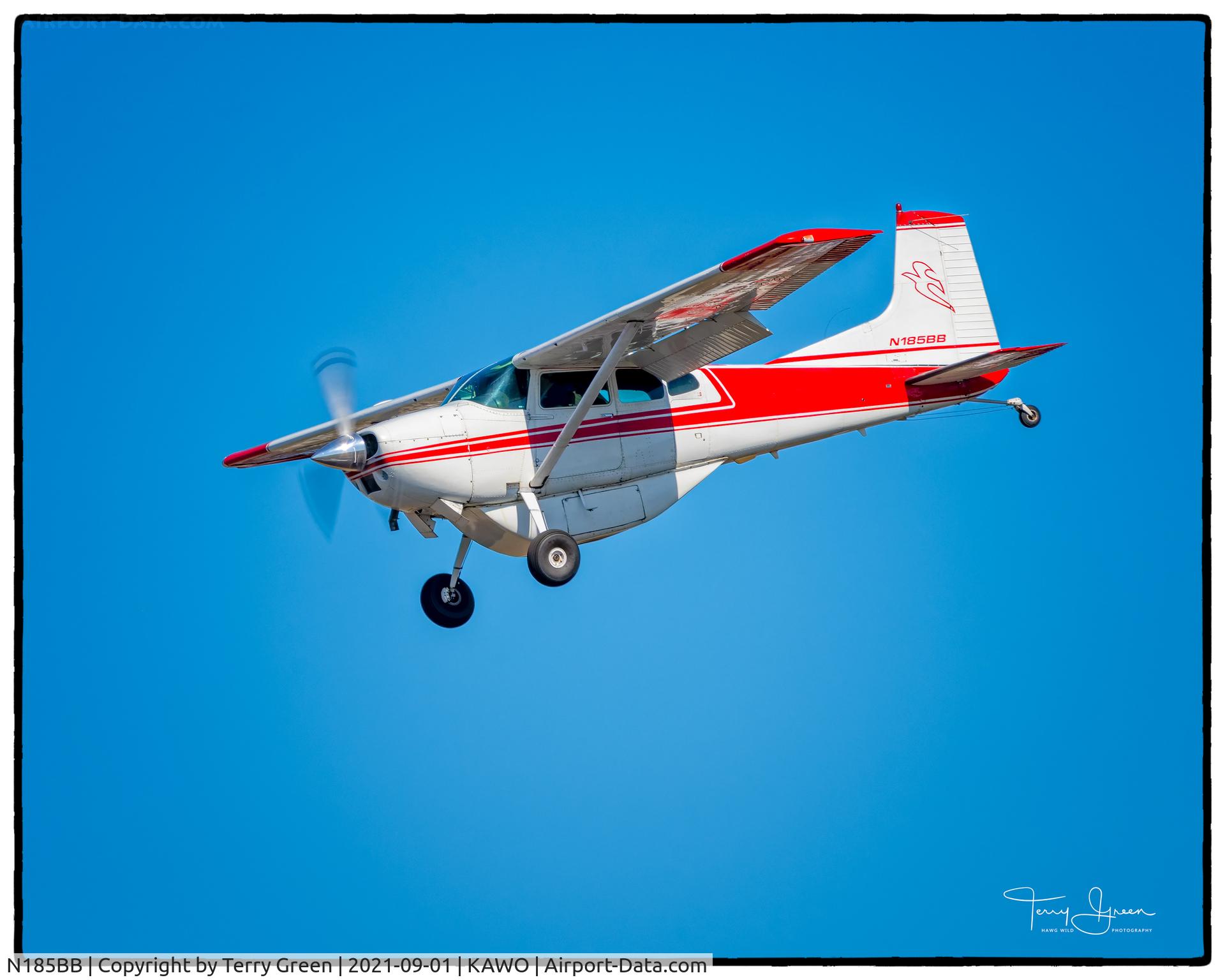 N185BB, 1977 Cessna A185F Skywagon 185 C/N 18503449, KAWO