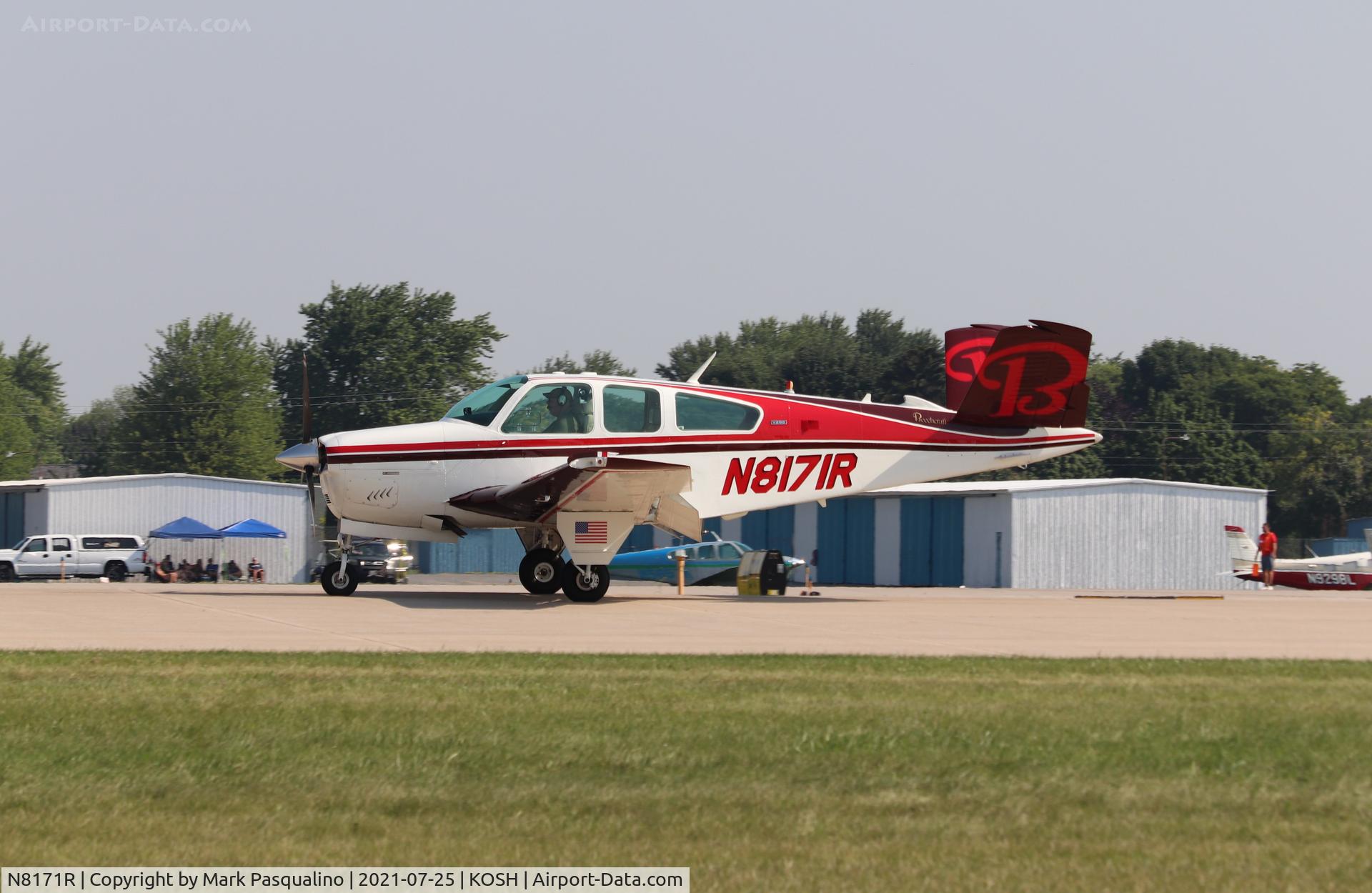 N8171R, 1974 Beech V35B Bonanza C/N D-9669, Beech V35B