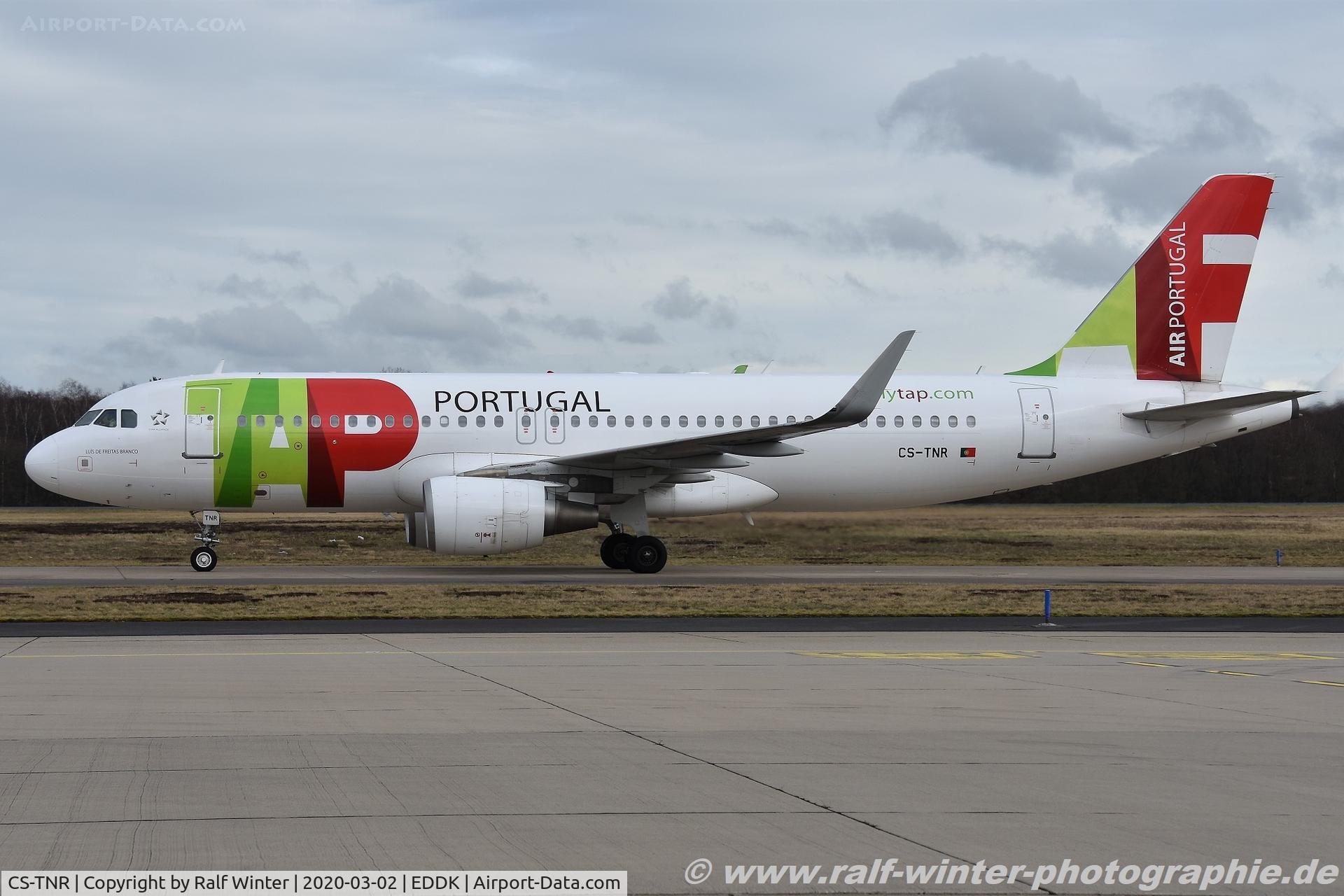 CS-TNR, 2009 Airbus A320-214 C/N 3883, Airbus A320-214 - TP TAP TAP Air Portugal 'Luis de Freitas Branco' - 3883 - CS-TNR - 02.03.2020 - CGN