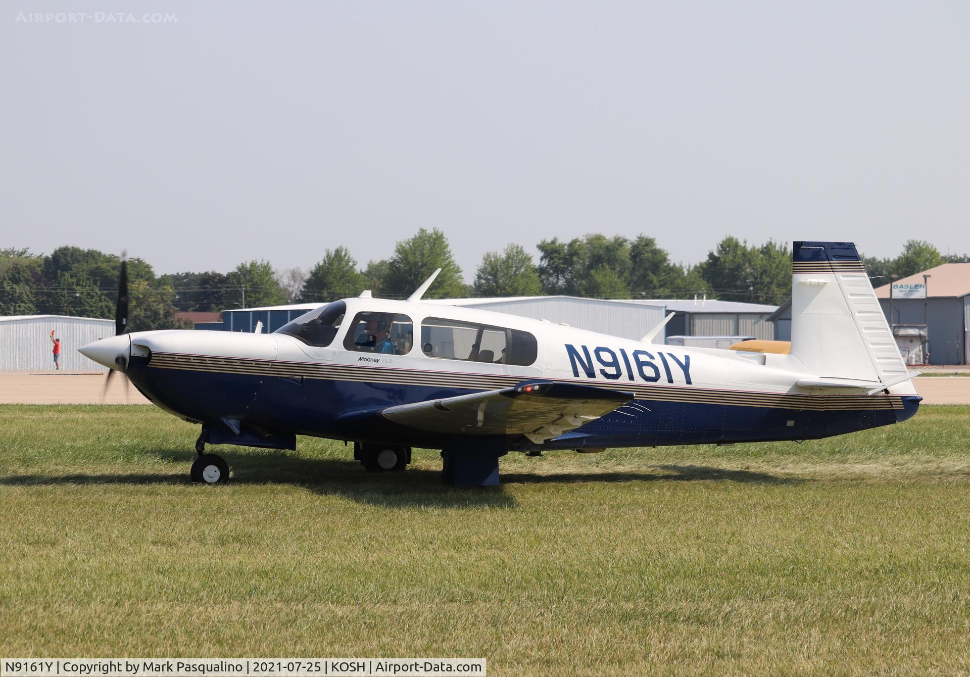 N9161Y, 1992 Mooney M20M Bravo C/N 27-0146, Mooney M20M