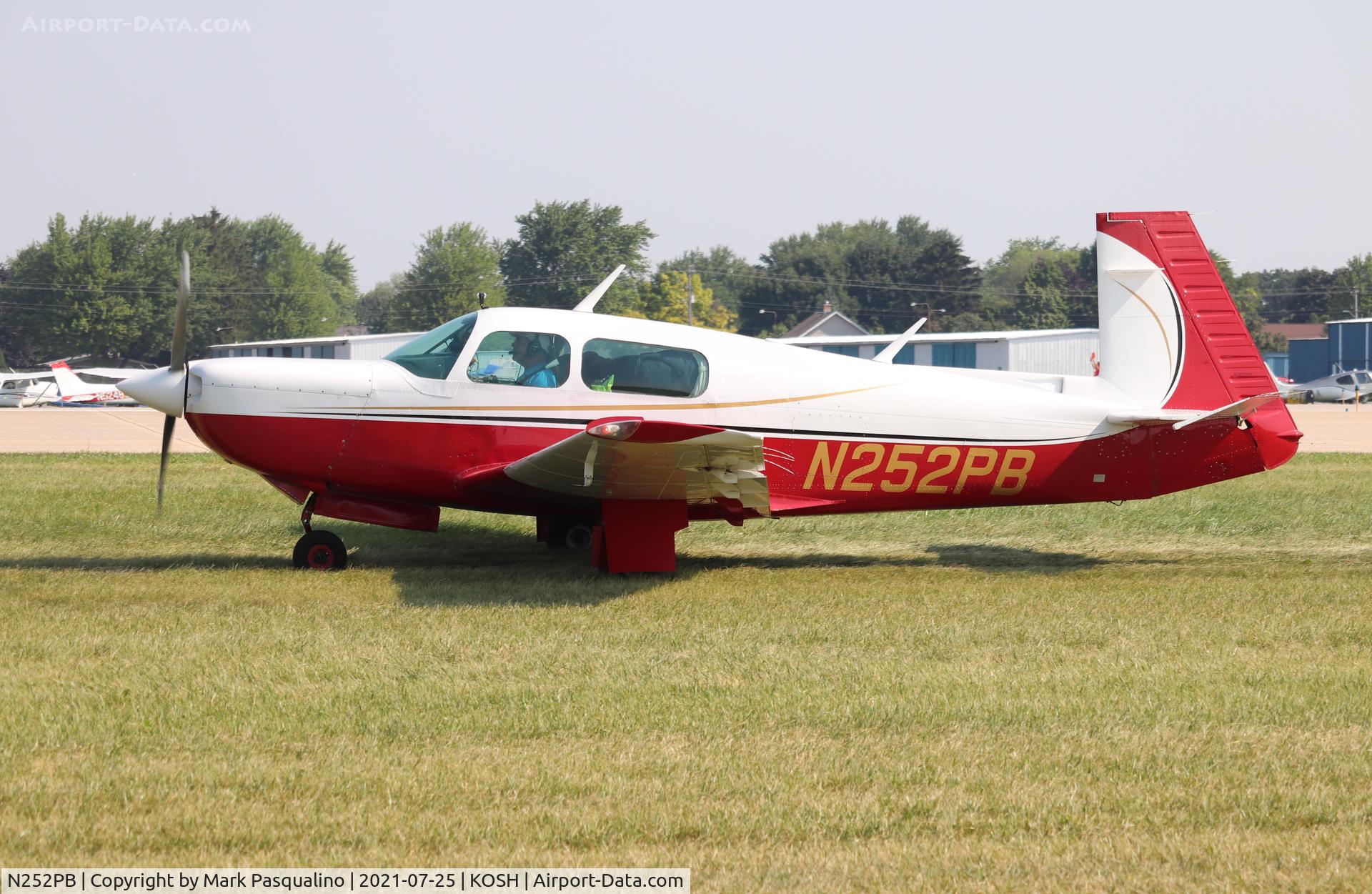 N252PB, Mooney M20K C/N 25-1045, Mooney M20K