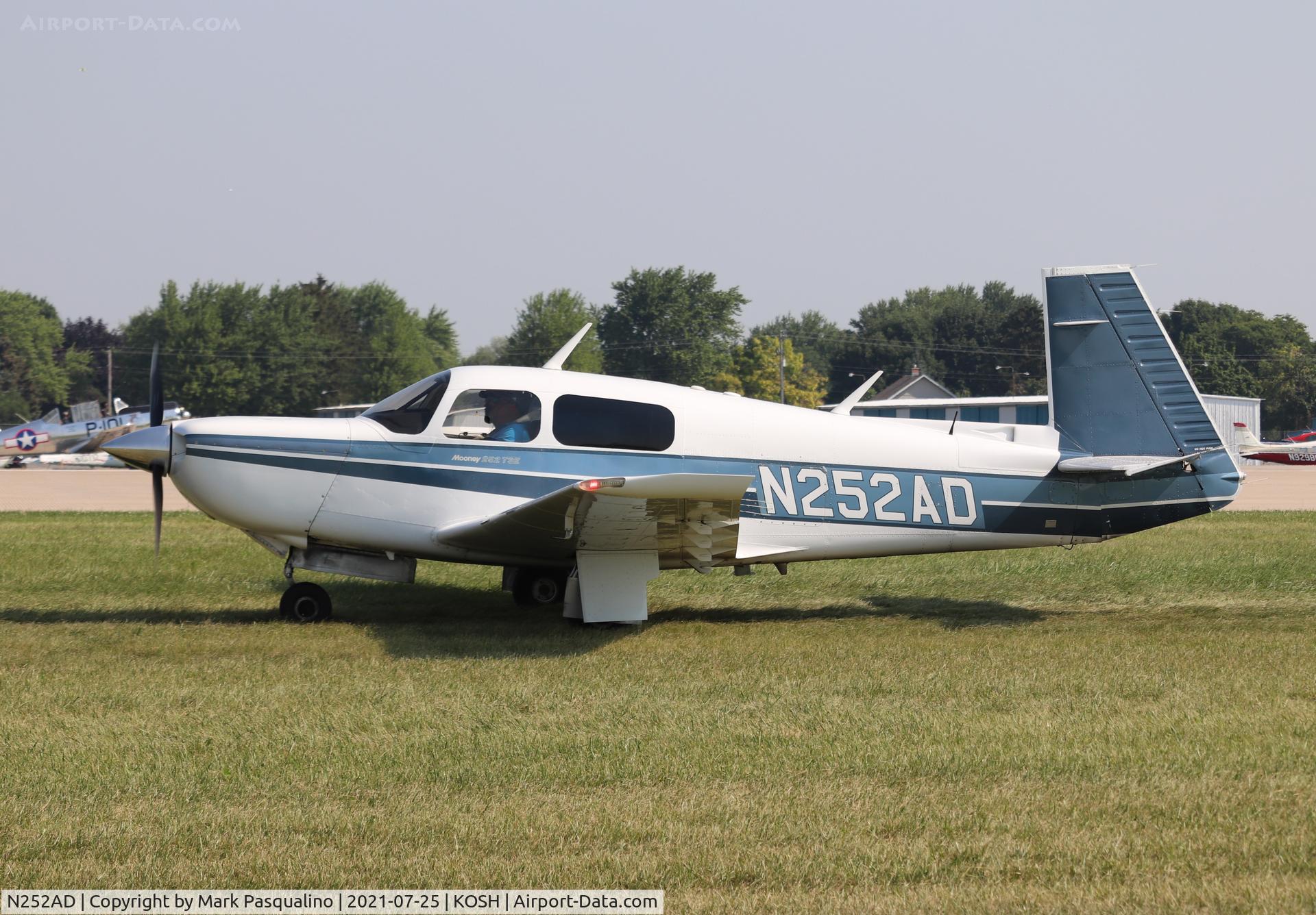 N252AD, Mooney M20K C/N 25-1109, Mooney M20K