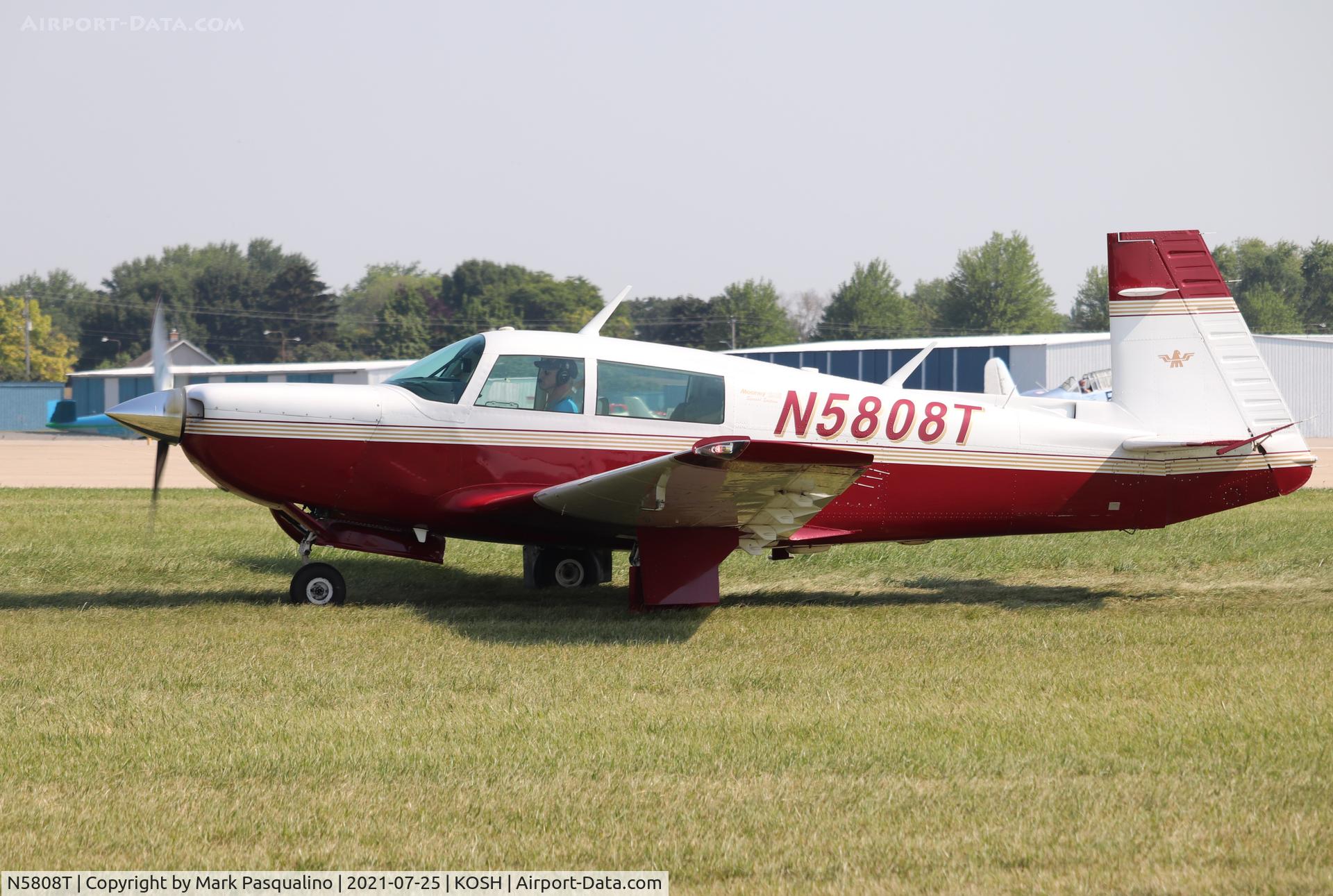N5808T, 1985 Mooney M20K C/N 25-0870, Mooney M20K