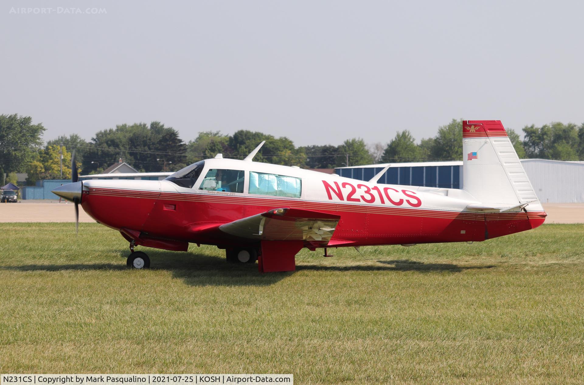 N231CS, 1979 Mooney M20K C/N 25-0133, Mooney M20K