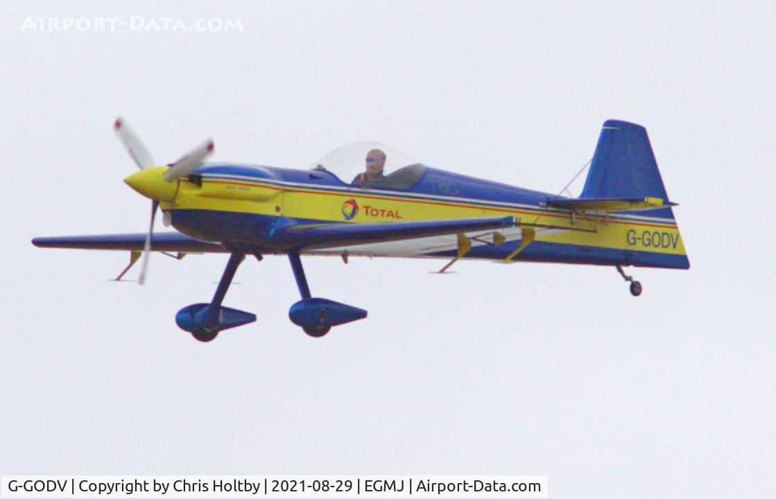 G-GODV, 2001 Mudry CAP-232 C/N 32, Flight display by CAP 232 at Little Gransden Airshow 2021