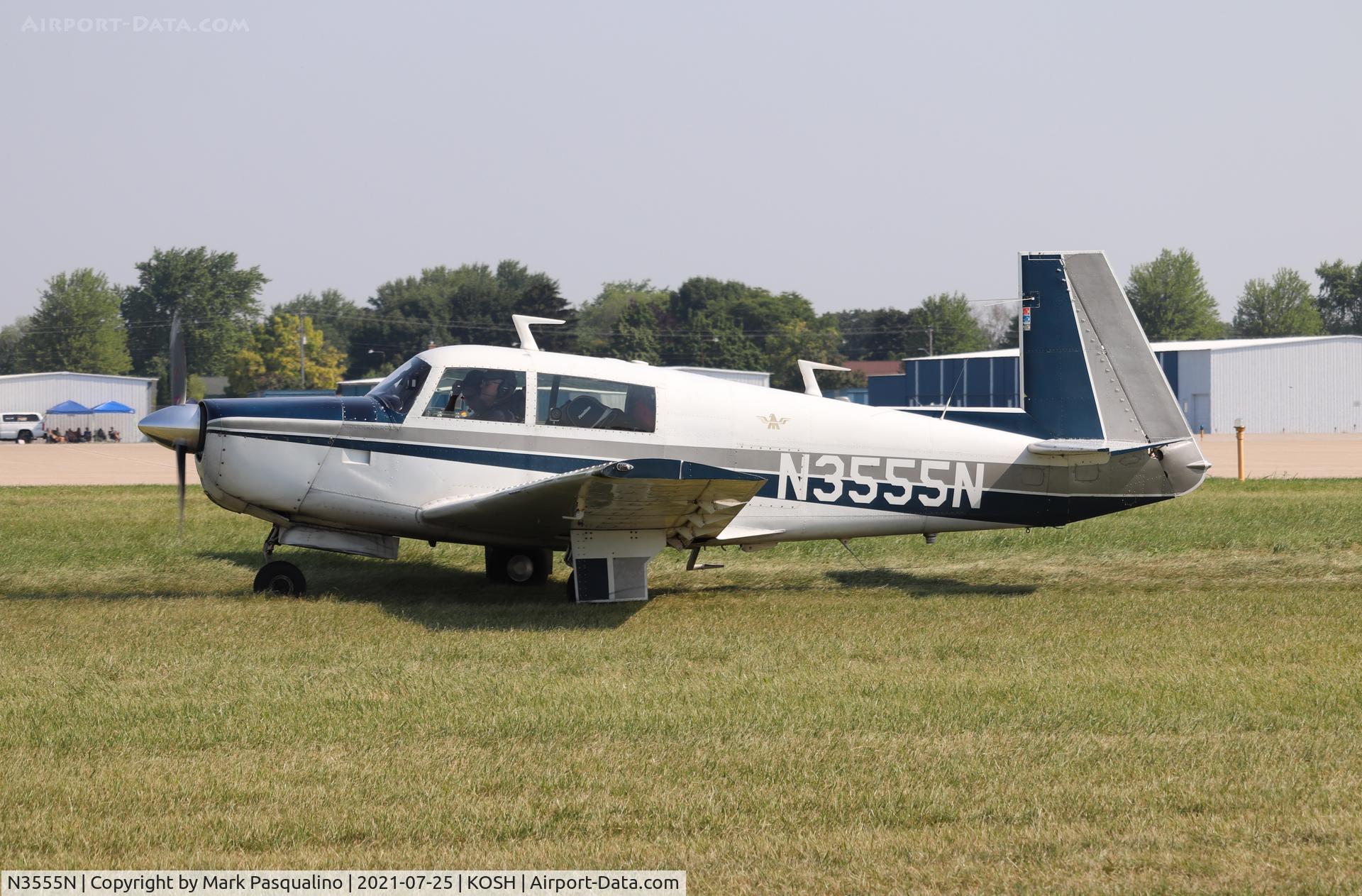 N3555N, 1967 Mooney M20F Executive C/N 680095, Mooney M20F