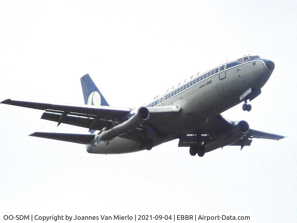 OO-SDM, 1975 Boeing 737-229 C/N 21137, Scan from slide