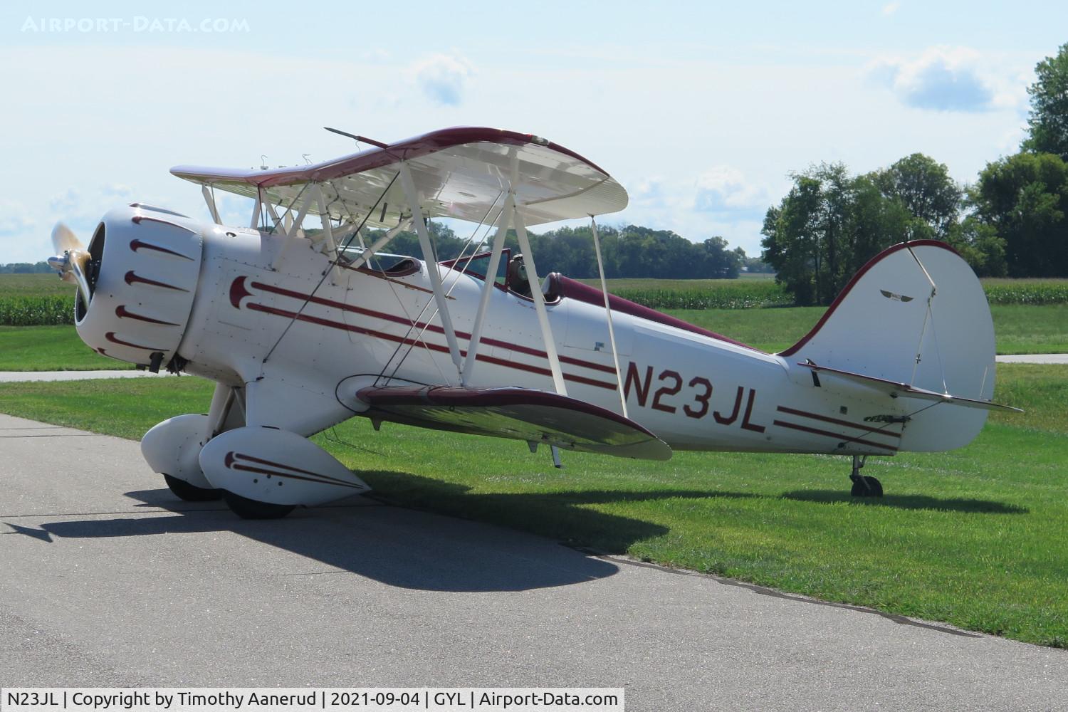 N23JL, 1997 Waco YMF C/N F5C-076, 1997 Waco YMF, c/n: F5C-076, EAA Chapter 1658 Annual Sweet Corn & Bratwurst Fly In