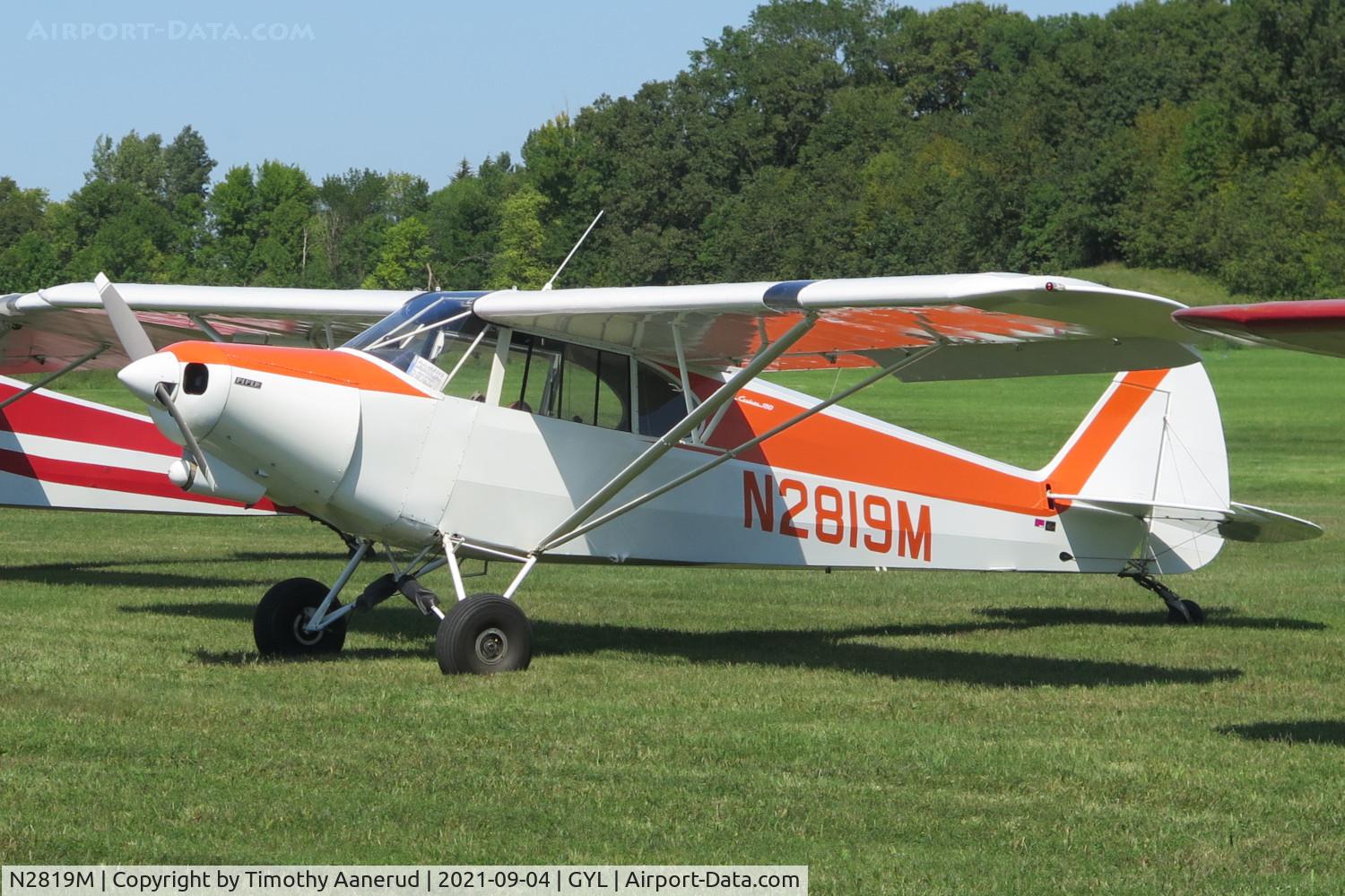 N2819M, 1946 Piper PA-12 Super Cruiser C/N 12-1174, 1946 Piper PA-12, c/n: 12-1174, EAA Chapter 1658 Annual Sweet Corn & Bratwurst Fly In